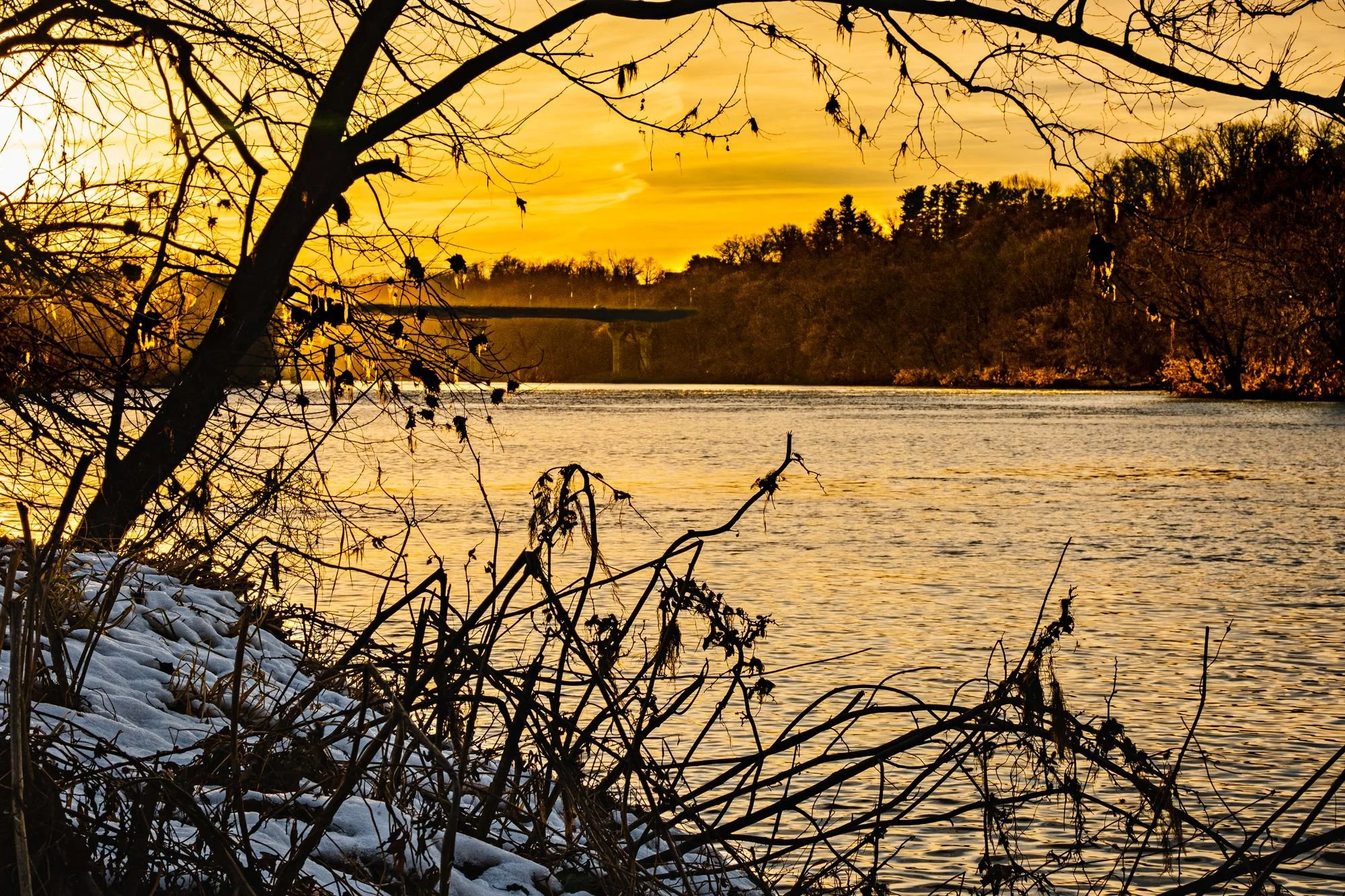 Sunset at Dudley's Landing