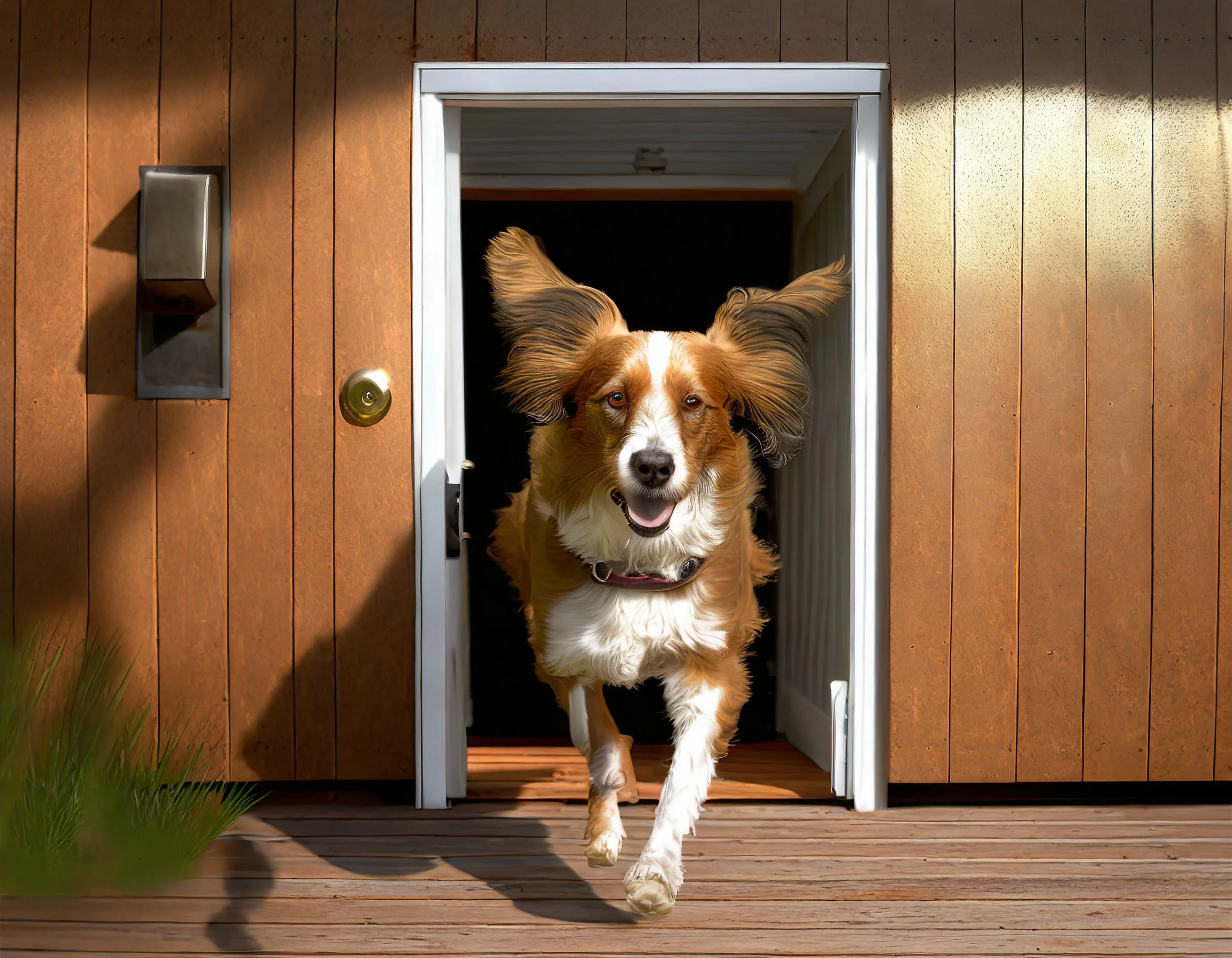 Doggy Doors Debunked: A Closer Look at Training Complications and Home Risks