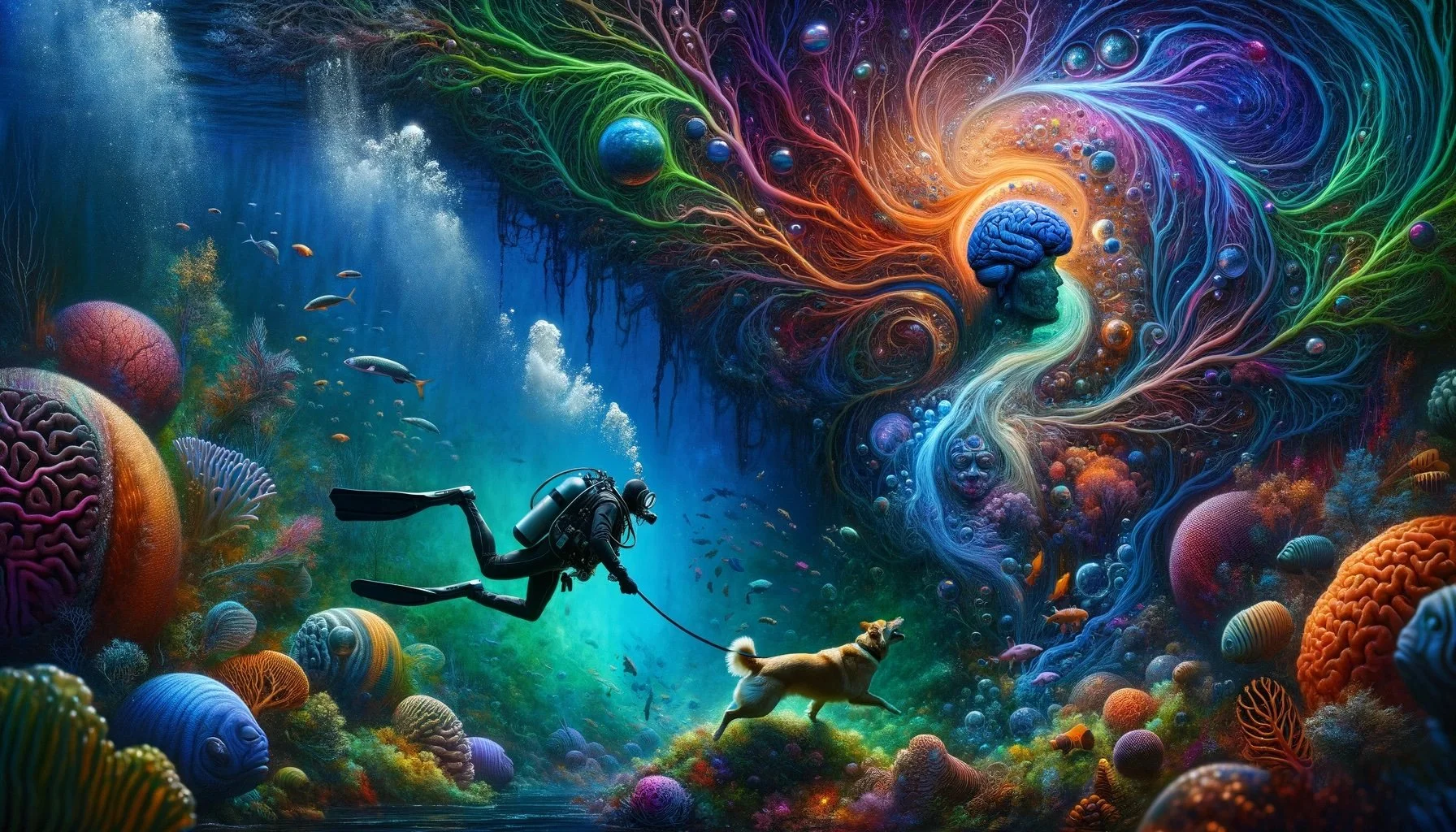 From the ocean’s depths to the Leash: An odyssey Trough Deep Sea Mysteries and Canine Minds