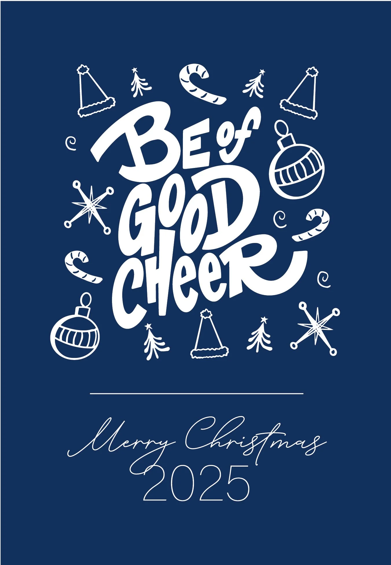 "Be of Good Cheer" Holiday Card - 4x6"