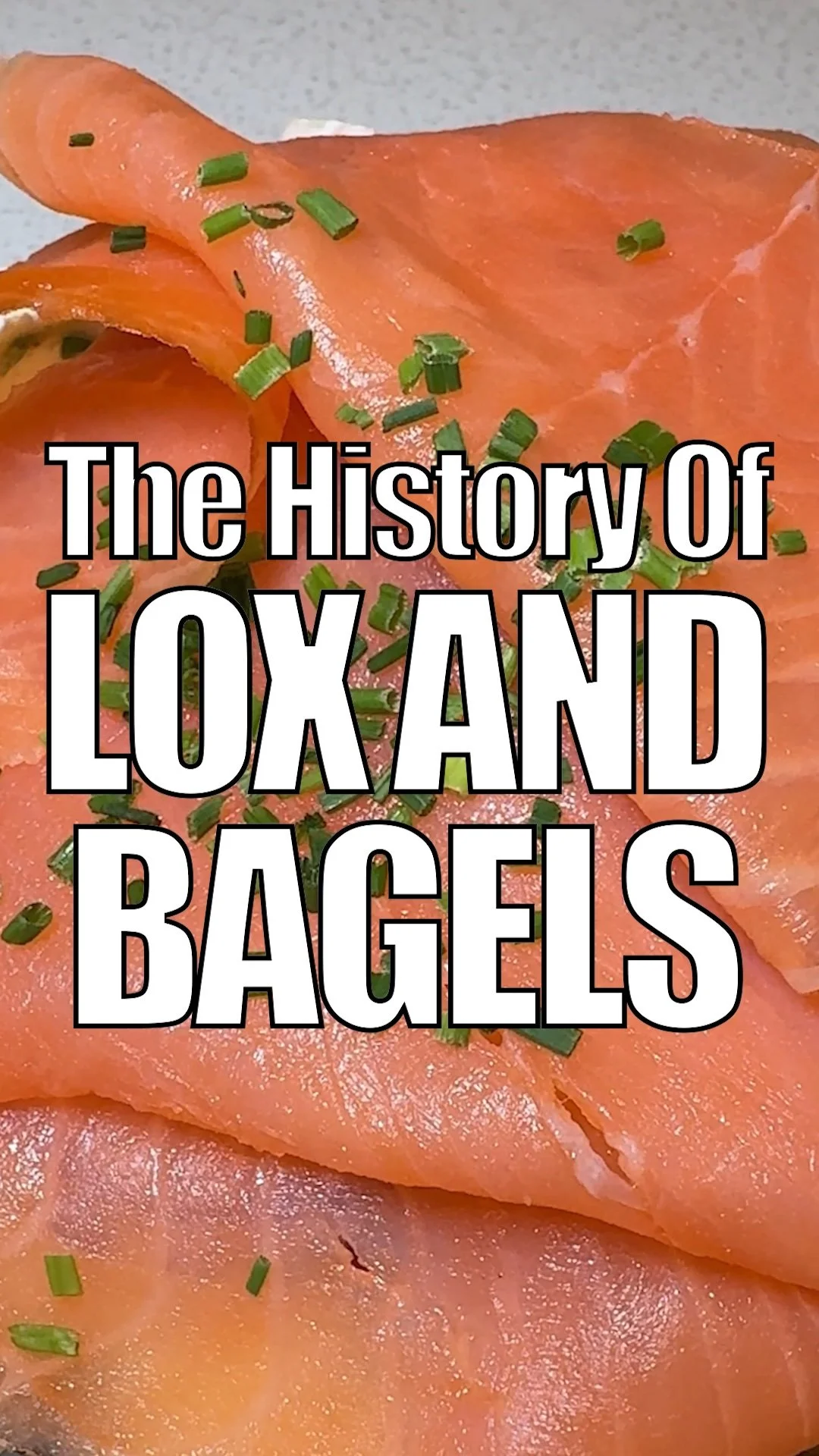 A close up of smoked salmon on a bagel from New York City's Lower East Side. It is one of the New York foods you can only get in NYC.