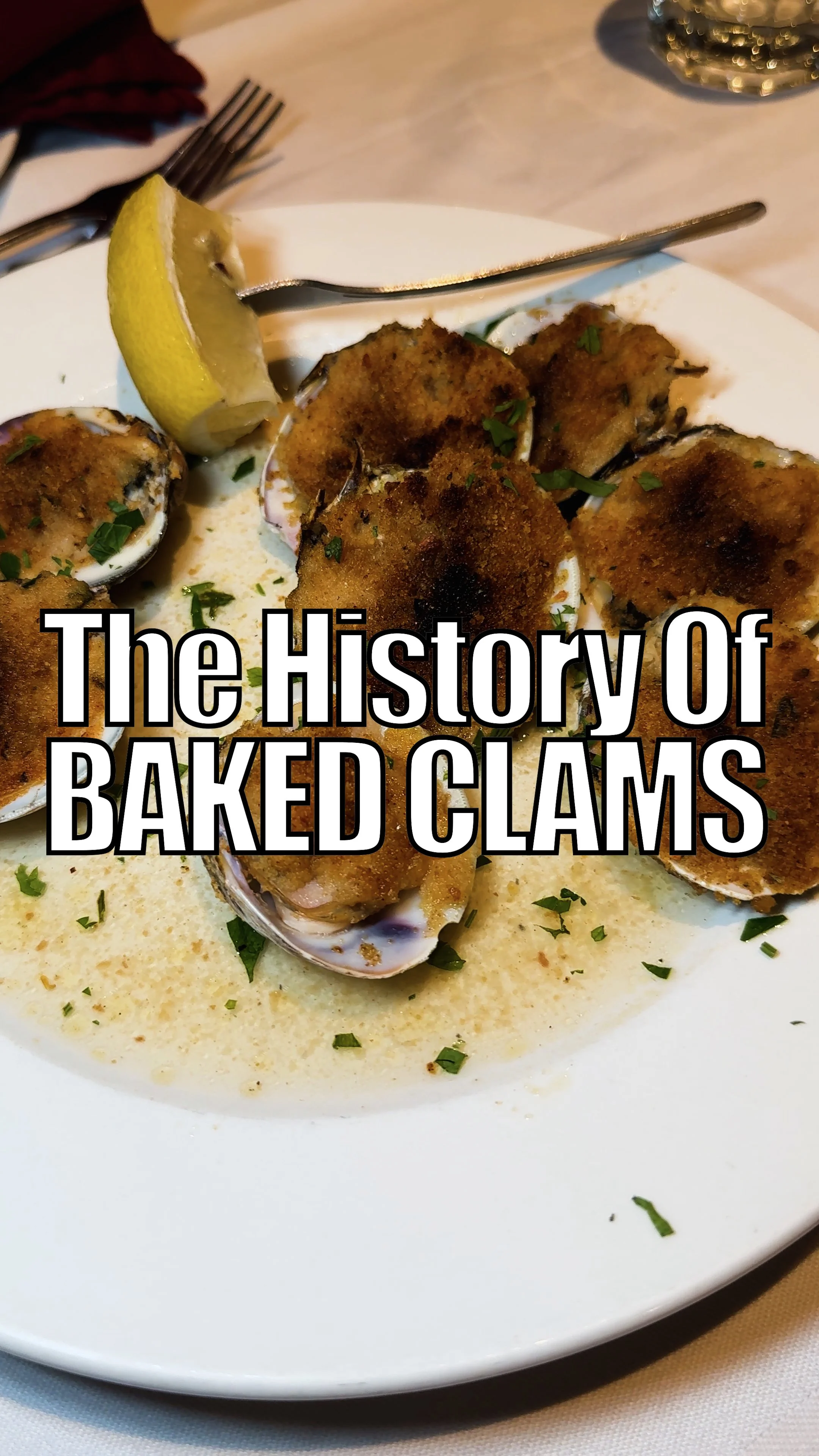 What is New York known for food wise? Baked clams is one of the main dishes