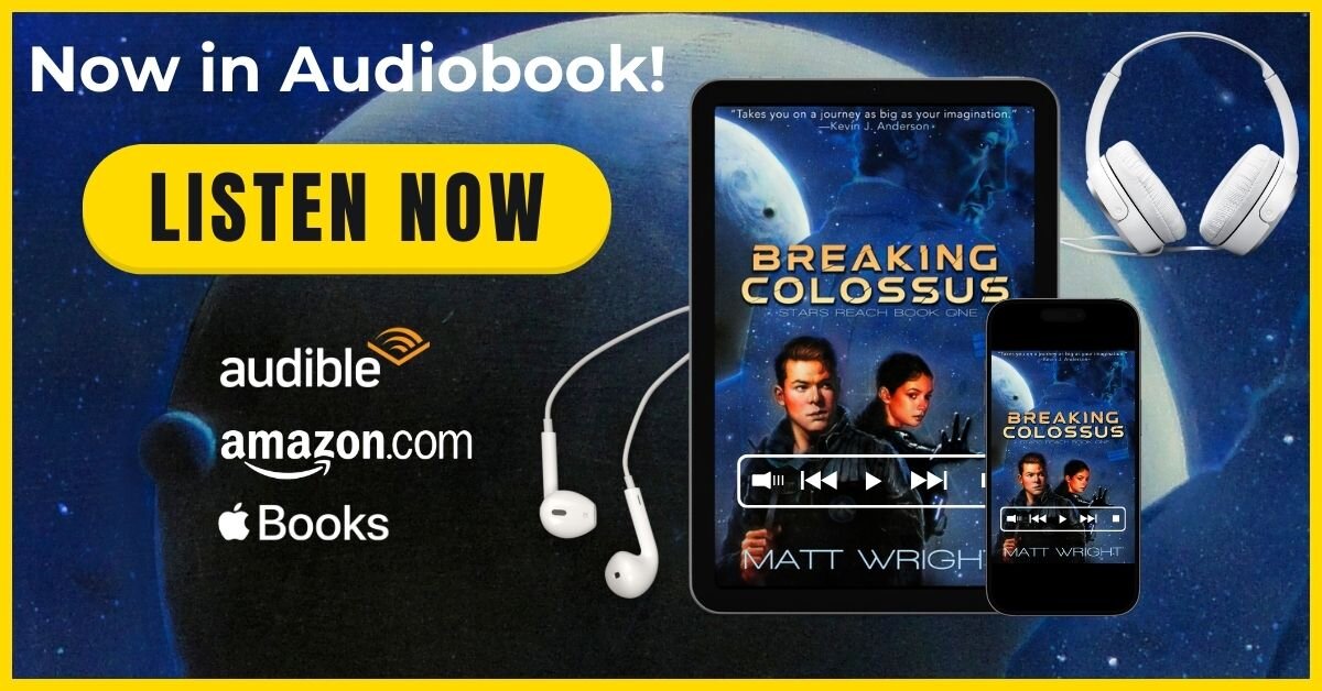 🌟🎉 EXCITING GIVEAWAY ALERT! 🎉🌟

🚀 Are you ready to embark on an auditory adventure that will blow your mind? 🚀

I'm THRILLED to announce that THREE LUCKY READERS will win a FREE PROMO CODE for my epic NEW AUDIOBOOK, &quot;Breaking Colossus&quot