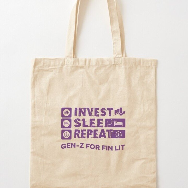 Our merch store🛍️ is going strong, and we have a plethora of designs for you to shop! From hoodies to tote bags to stickers, we have it all &mdash; visit our website at www.genzforfinlit.org!