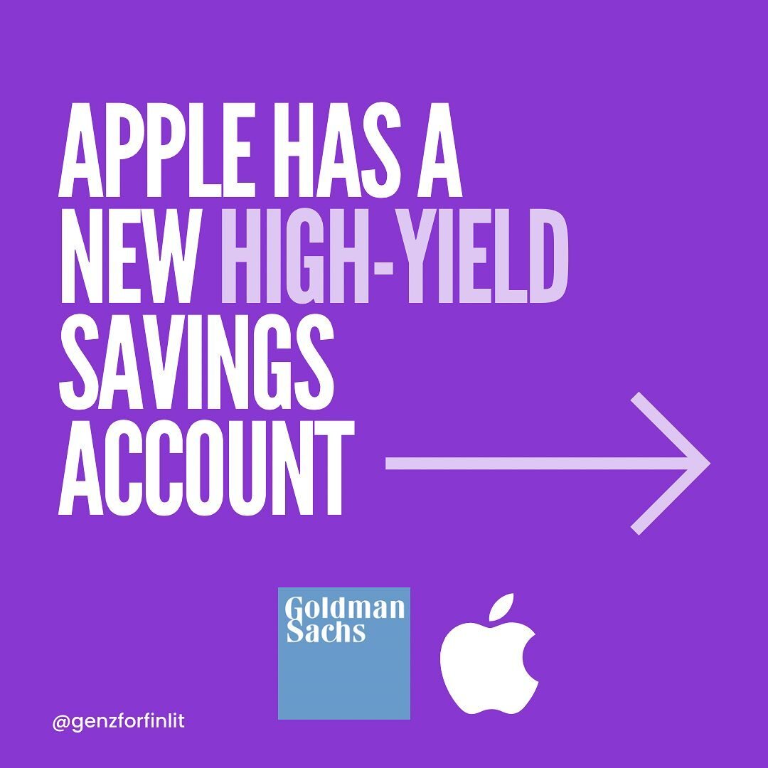 This past Monday, Apple launched its Apple Card savings account with a 4.15% annual percentage yield. In partnership with Goldman Sachs, the account requires no minimum deposit or balance. Savings interest rates of 4% and above were unheard of as rec