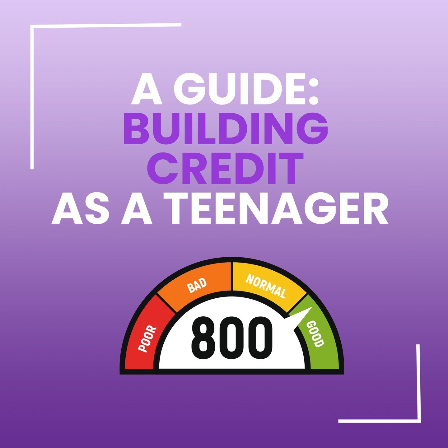 Credit is essential for setting yourself up for the future. Here, we have listed a couple of ways you can build credit as a teen. Start building credit today to get ahead! 👉