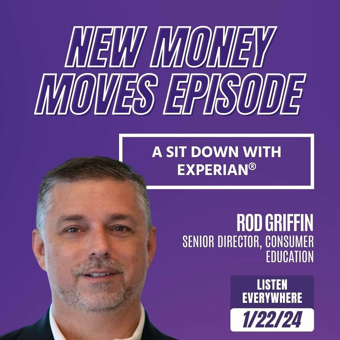 🎙️ New #moneymovespod: In this episode,&nbsp;Matthew&nbsp;sits down with&nbsp;Rod Griffin, the Senior Director of Consumer Education at&nbsp;Experian. Rod Griffin and the team over at Experian recognize the importance of financial literacy and educa