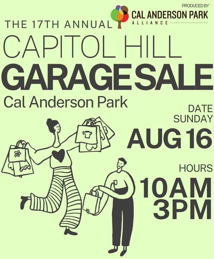 17th Annual Capitol Hill Garage Sale Returns on Sunday, August 16th!