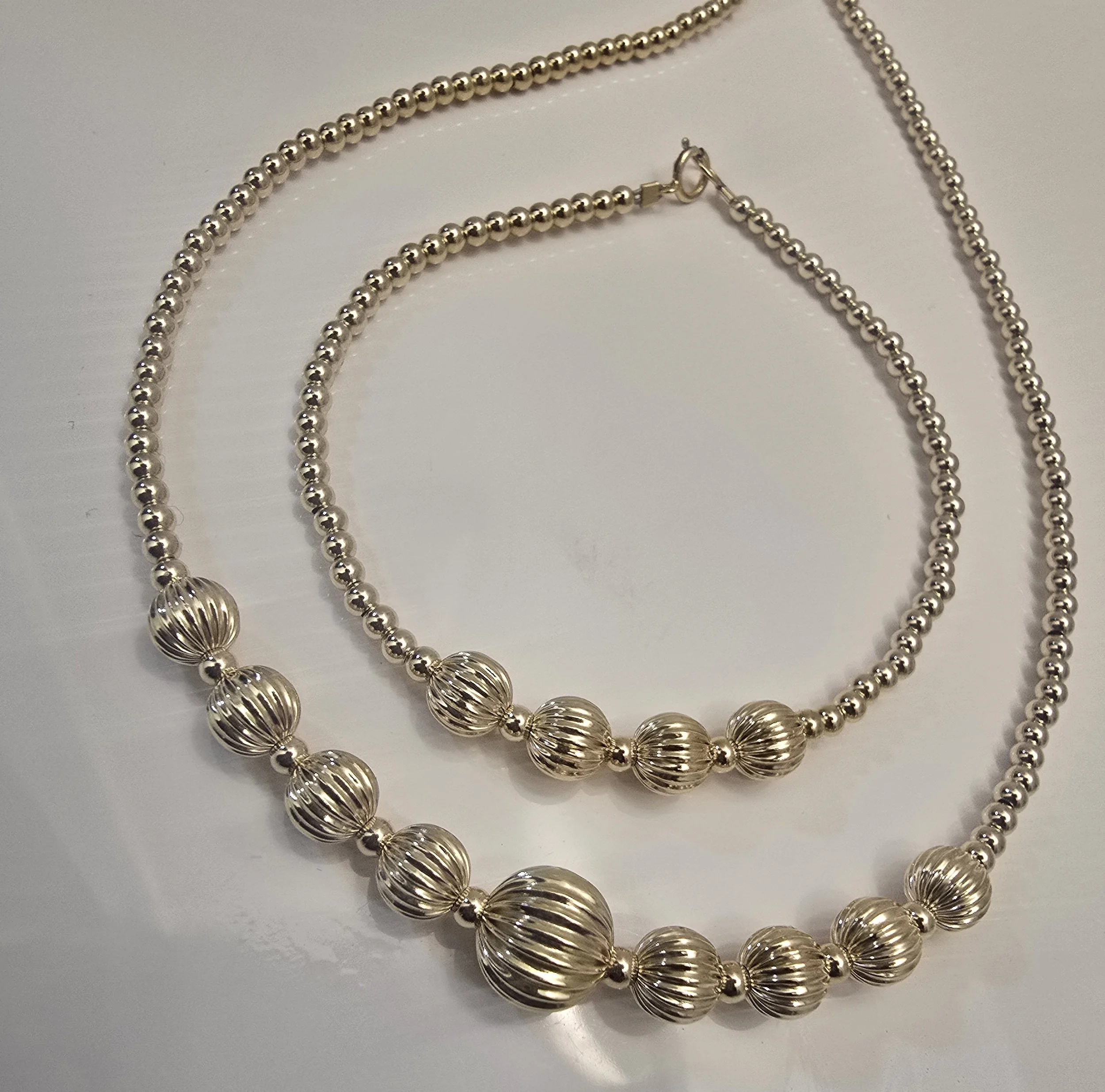 14kt Gold Filled Necklace and Bracelet