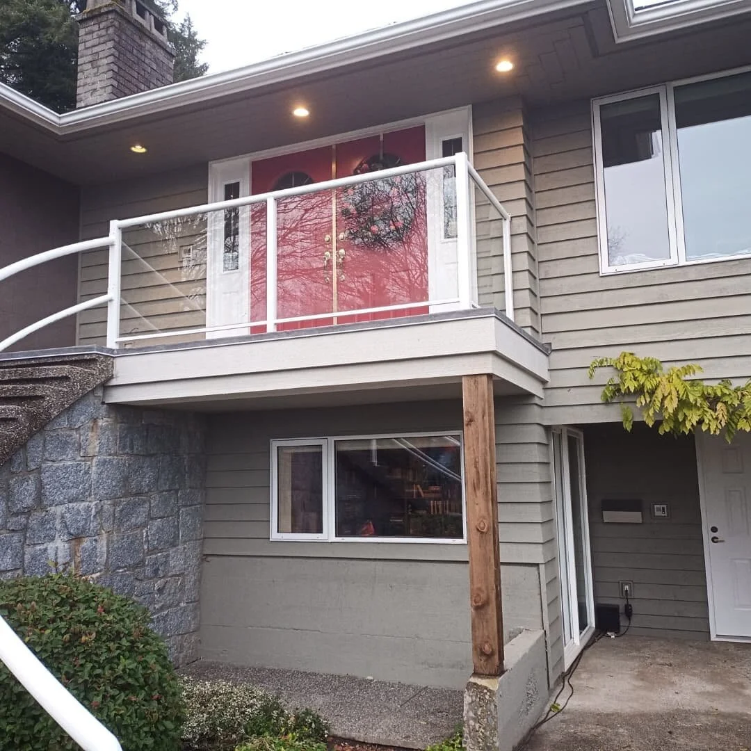 &quot;It is always with the best intentions that the worst work is done&quot;

~Oscar Wilde~

This lovely home had a concrete topped deck with a rubber membrane installed prior to tiles being set. Unfortunately the rubber membrane did not extend beyo