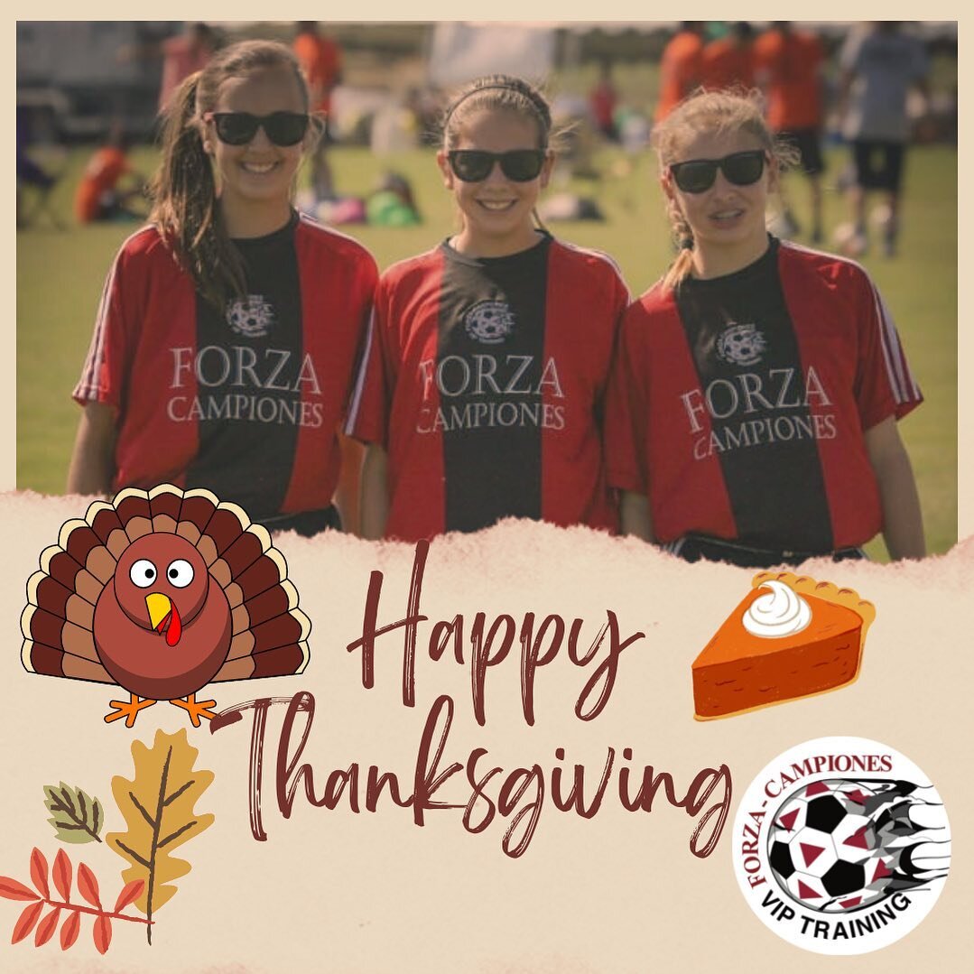 Forza Family,

We thank you for being a part of our big family. Here&rsquo;s to enjoying the company of good friends, family and food. We wish you a Happy Thanksgiving! 🦃

&ldquo;Development Before Results&rdquo;

#atx #soccertraining #thanksgiving