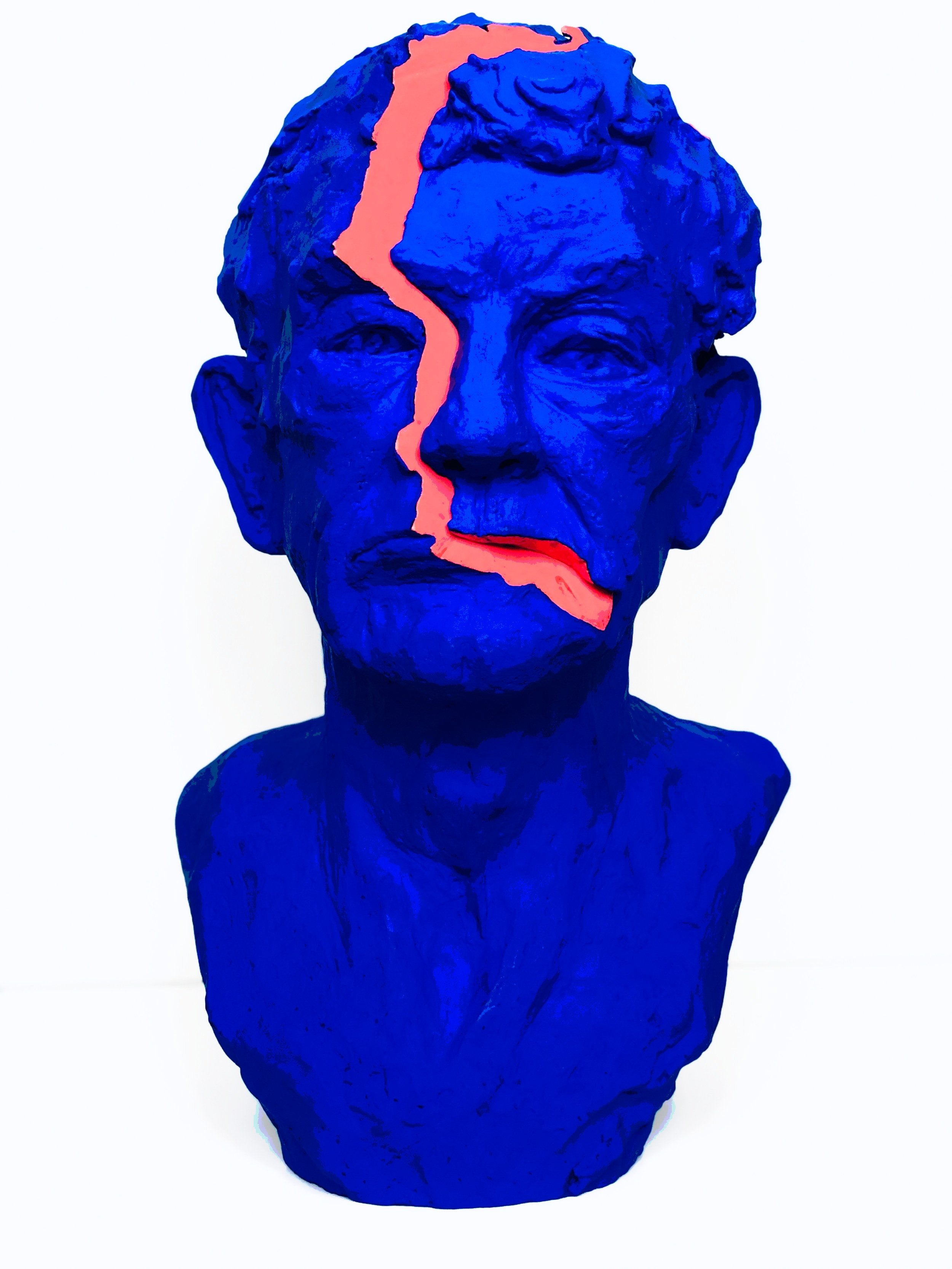 Pink in the Middle (2021)

Clay, ultra saturate blue, acrylic spray paint