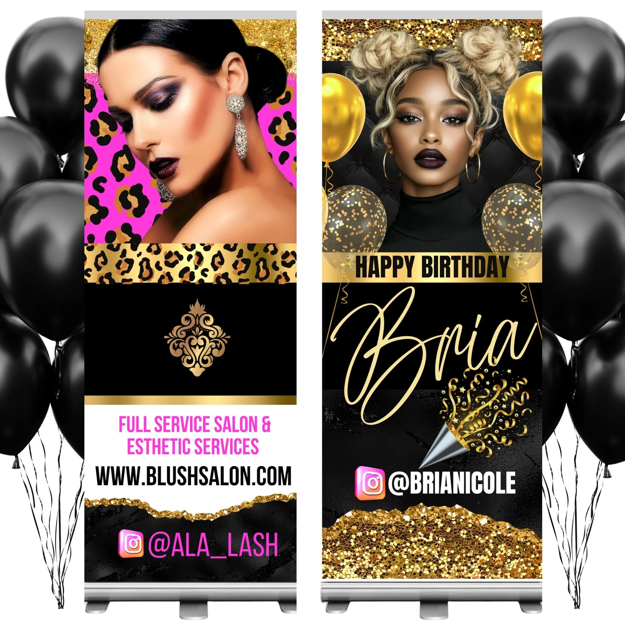 Tall Banner Set Canva Template