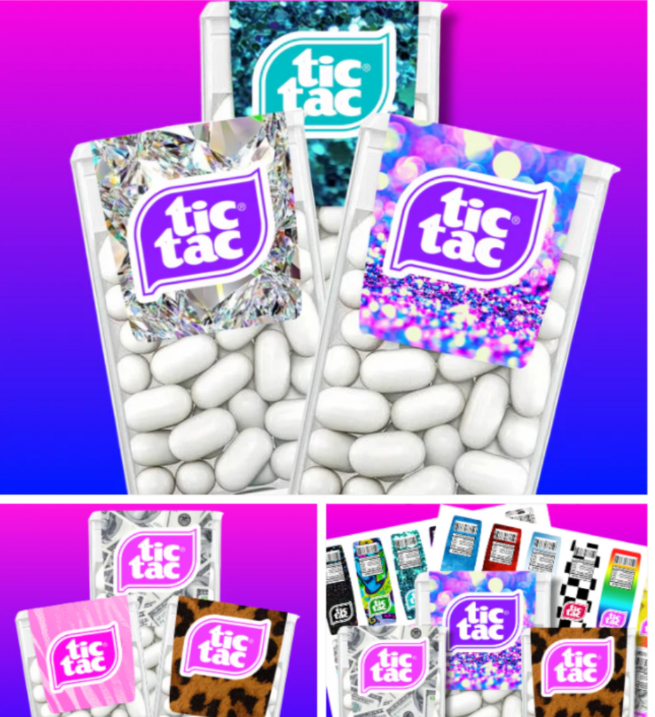 Mint Label Canva Template