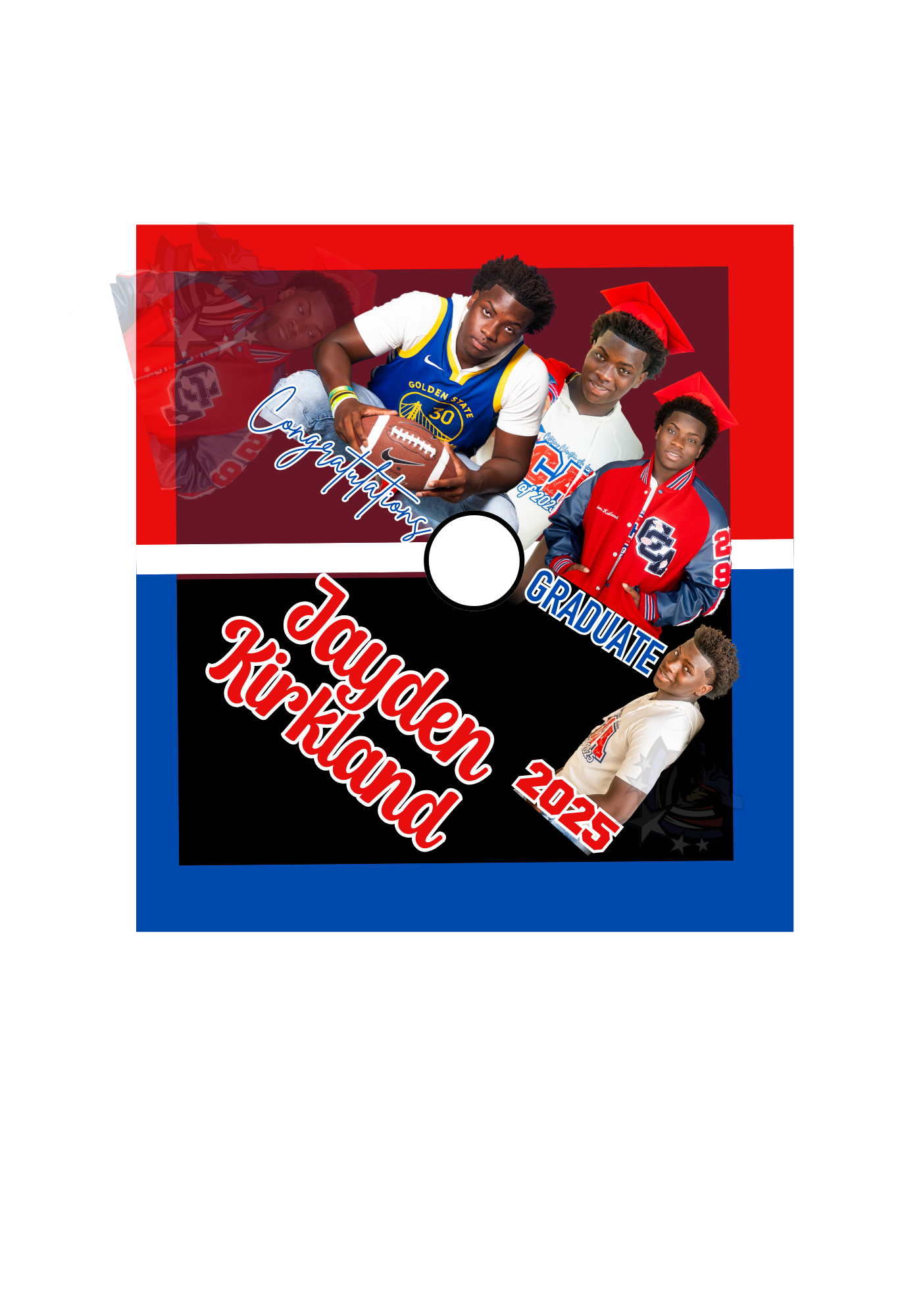 GRAD CAP TOPPER DESIGN CANVA TEMPLATES