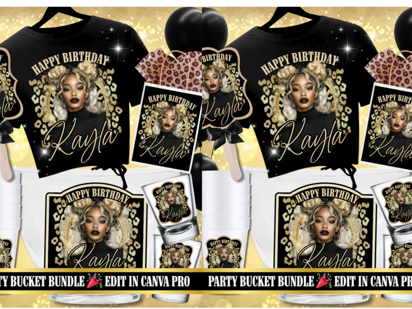 Birthday Bash Canva Templates 3