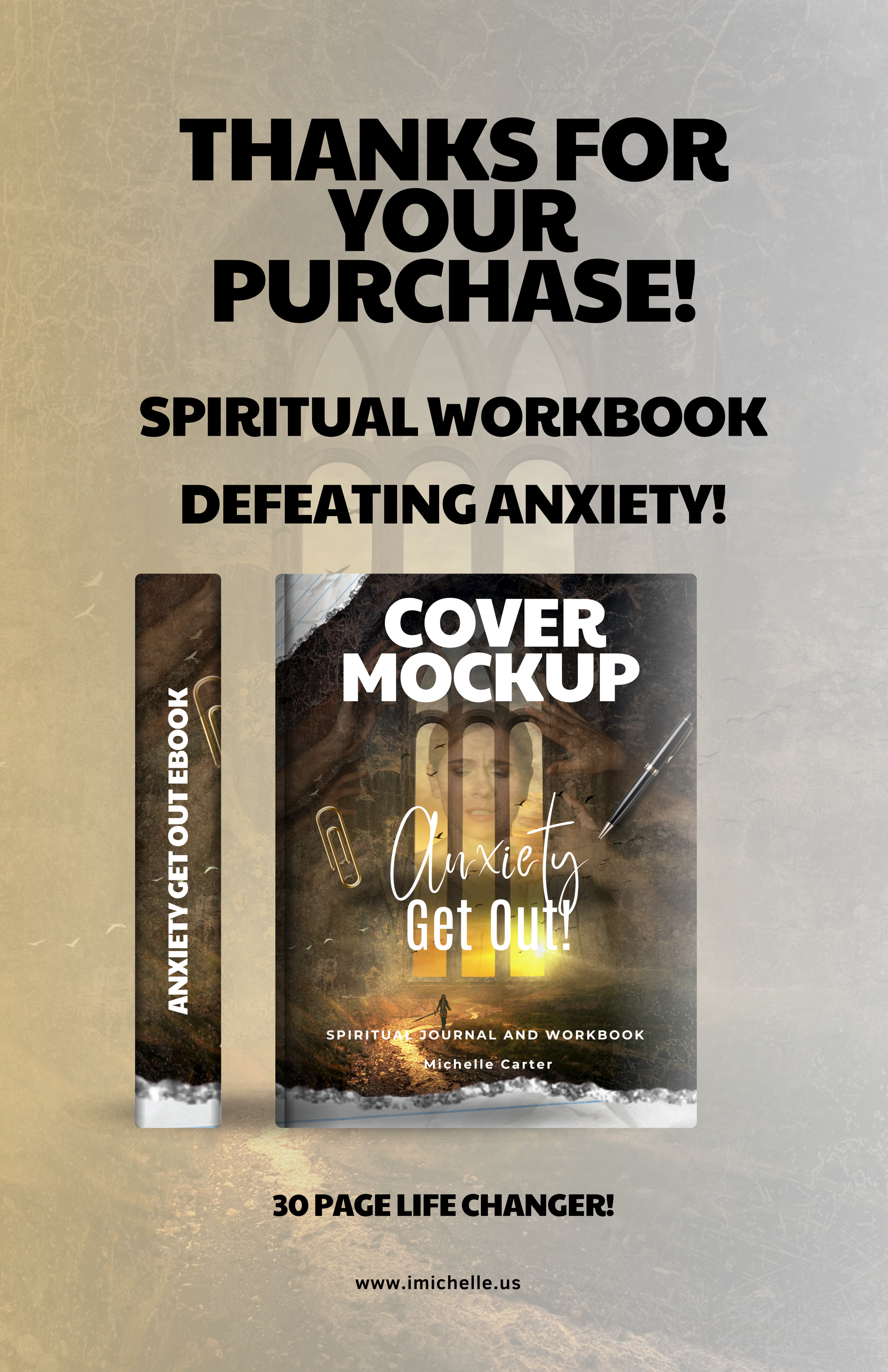 Anxiety Get Out: Biblical Self-Care Journal