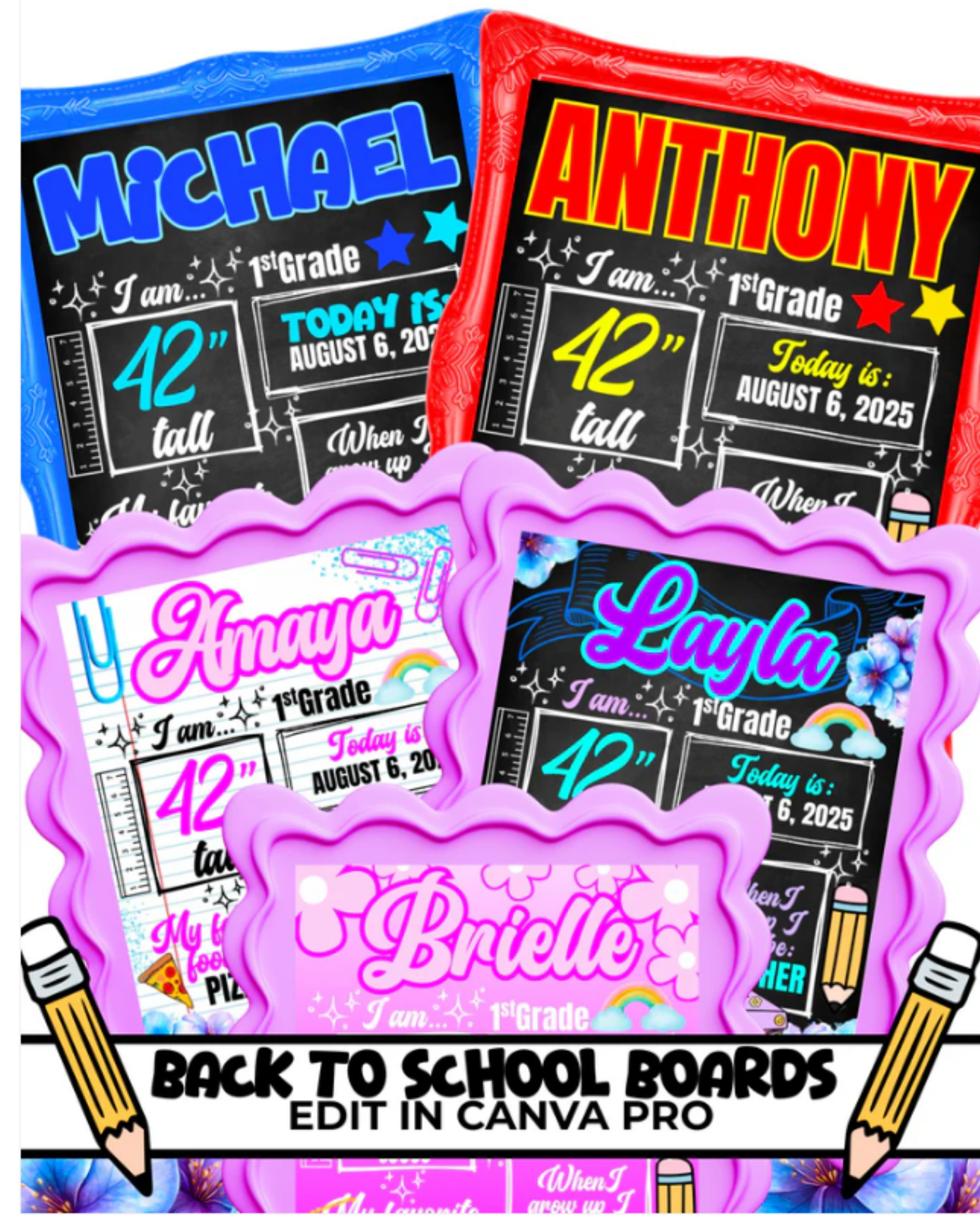 Back-to-School Board Templates