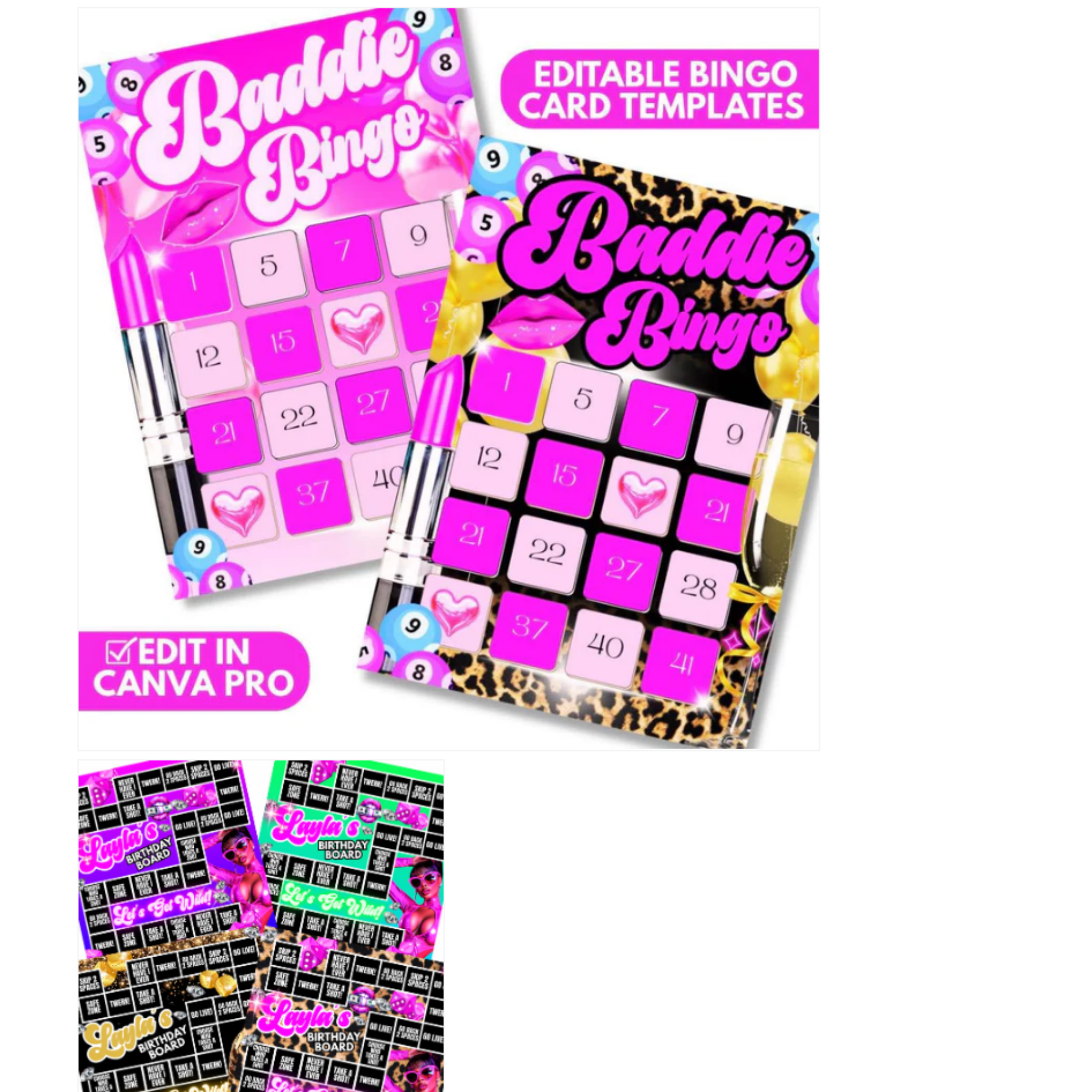 Game Board Designs – Canva Templates