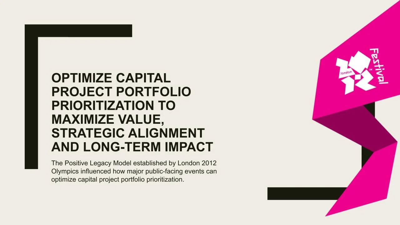 After the Crowd Leaves: How London 2012 Set the Stage for Legacy Portfolios and Modeled the Future of Mega-events