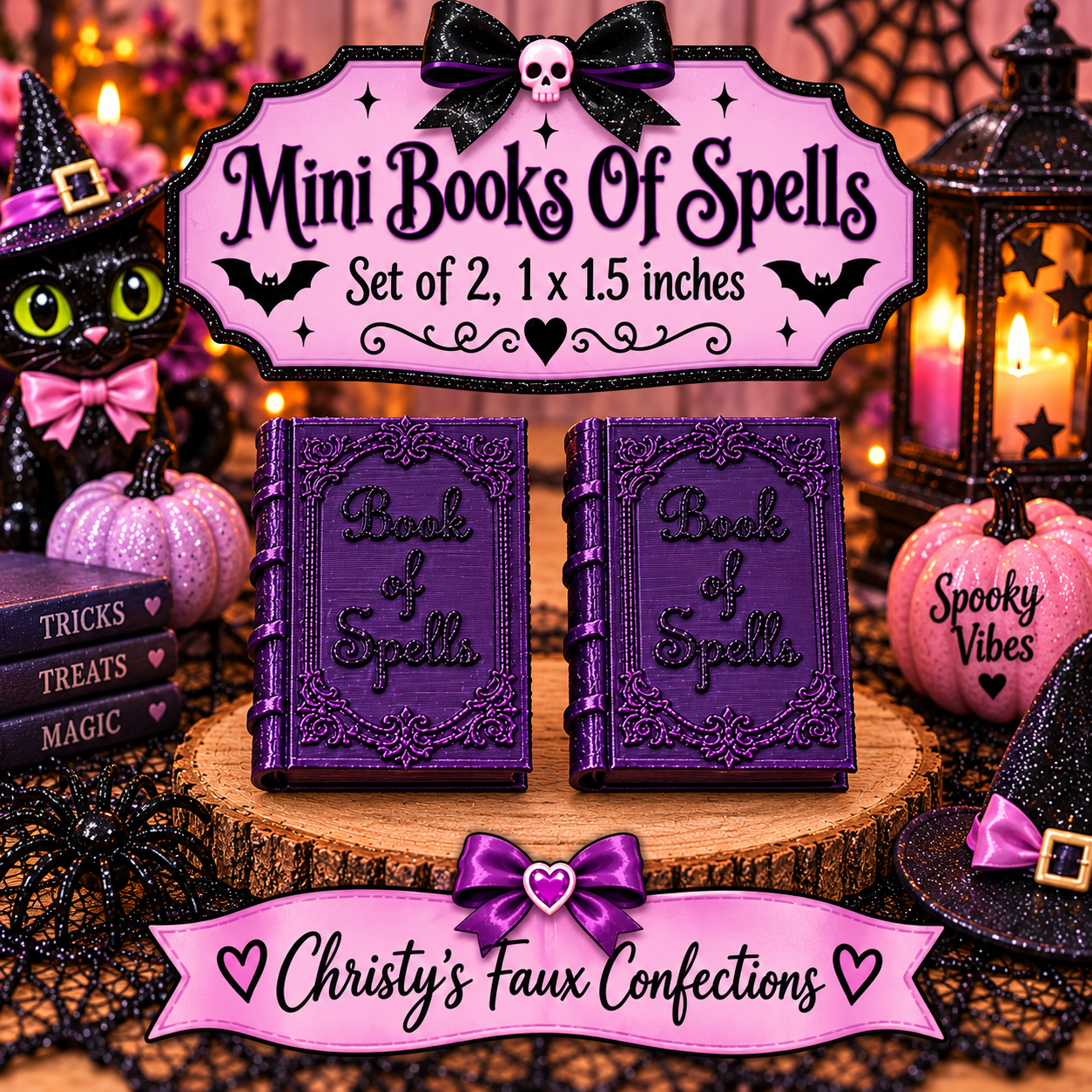 📚💜Set of Mini Book Of Spells💜📚