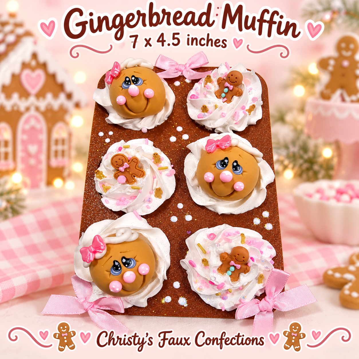 🤎Gingerbread Muffin Tin🤎
