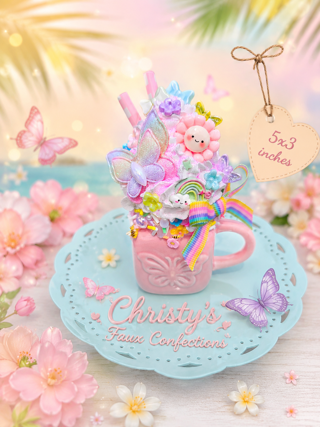 💐🦋Summertime Mini Mug🦋💐