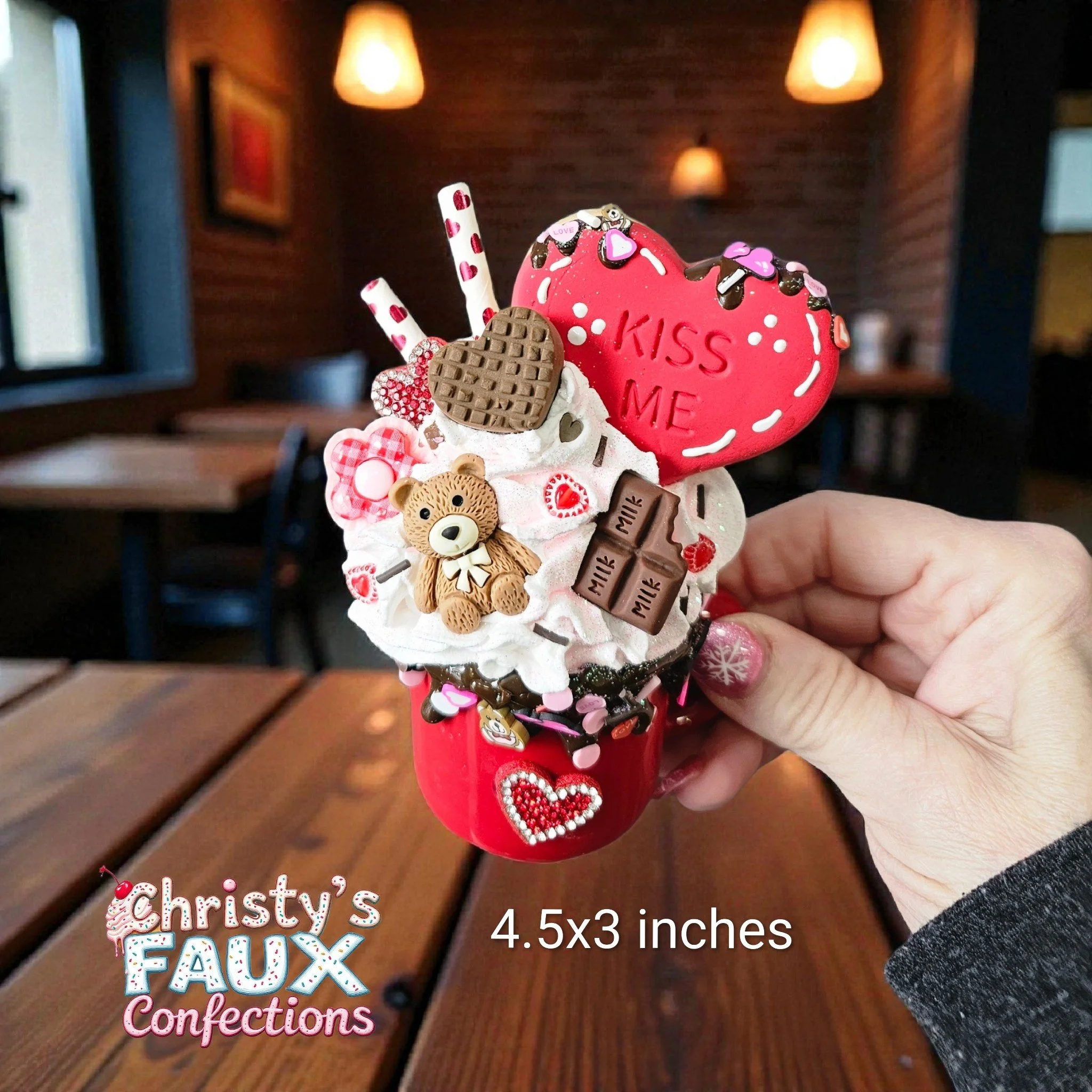 💋Kiss Me Mini Valentines Mug💋