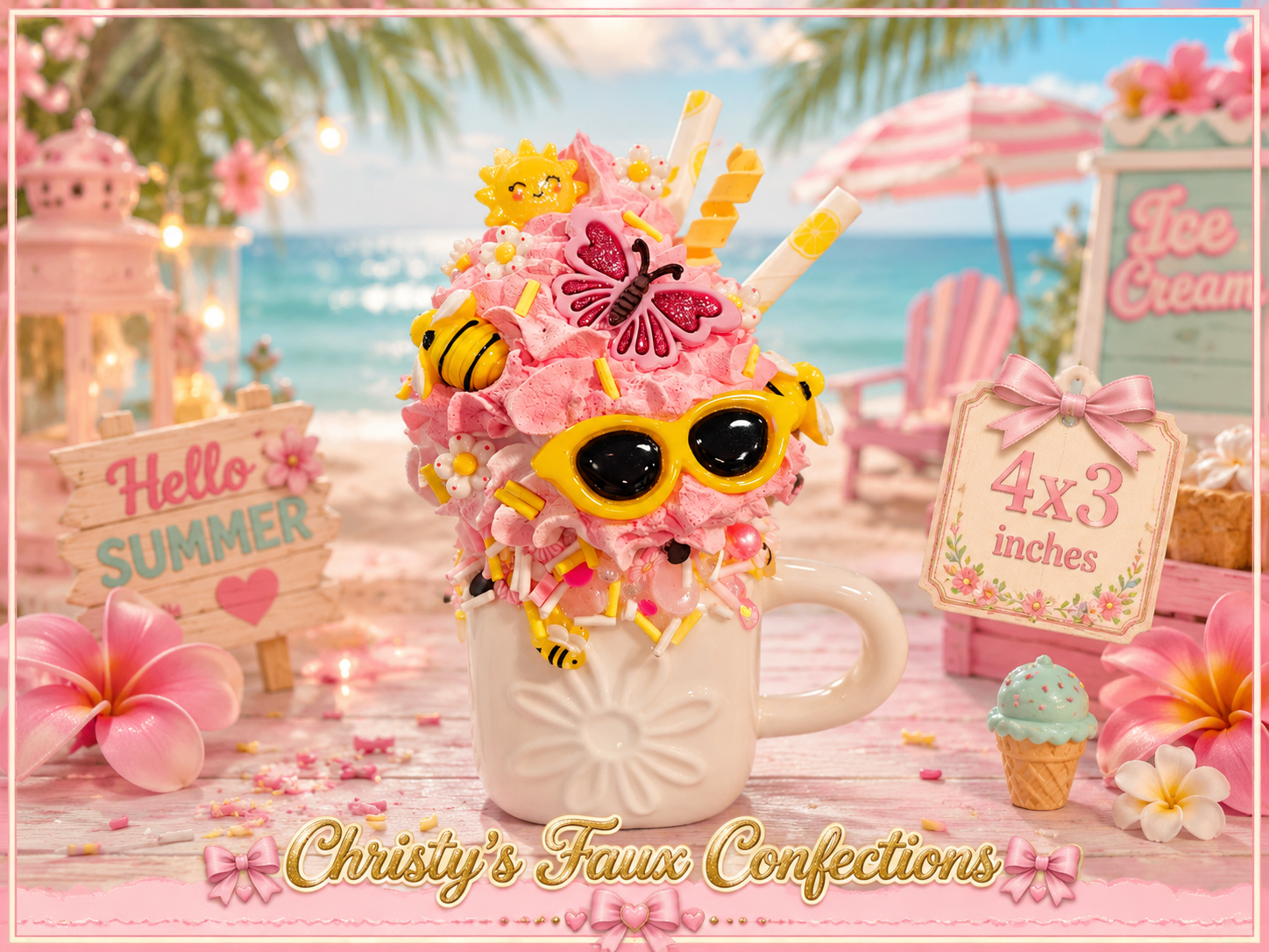 🌟🐝Summer Mini Mug🐝🌟