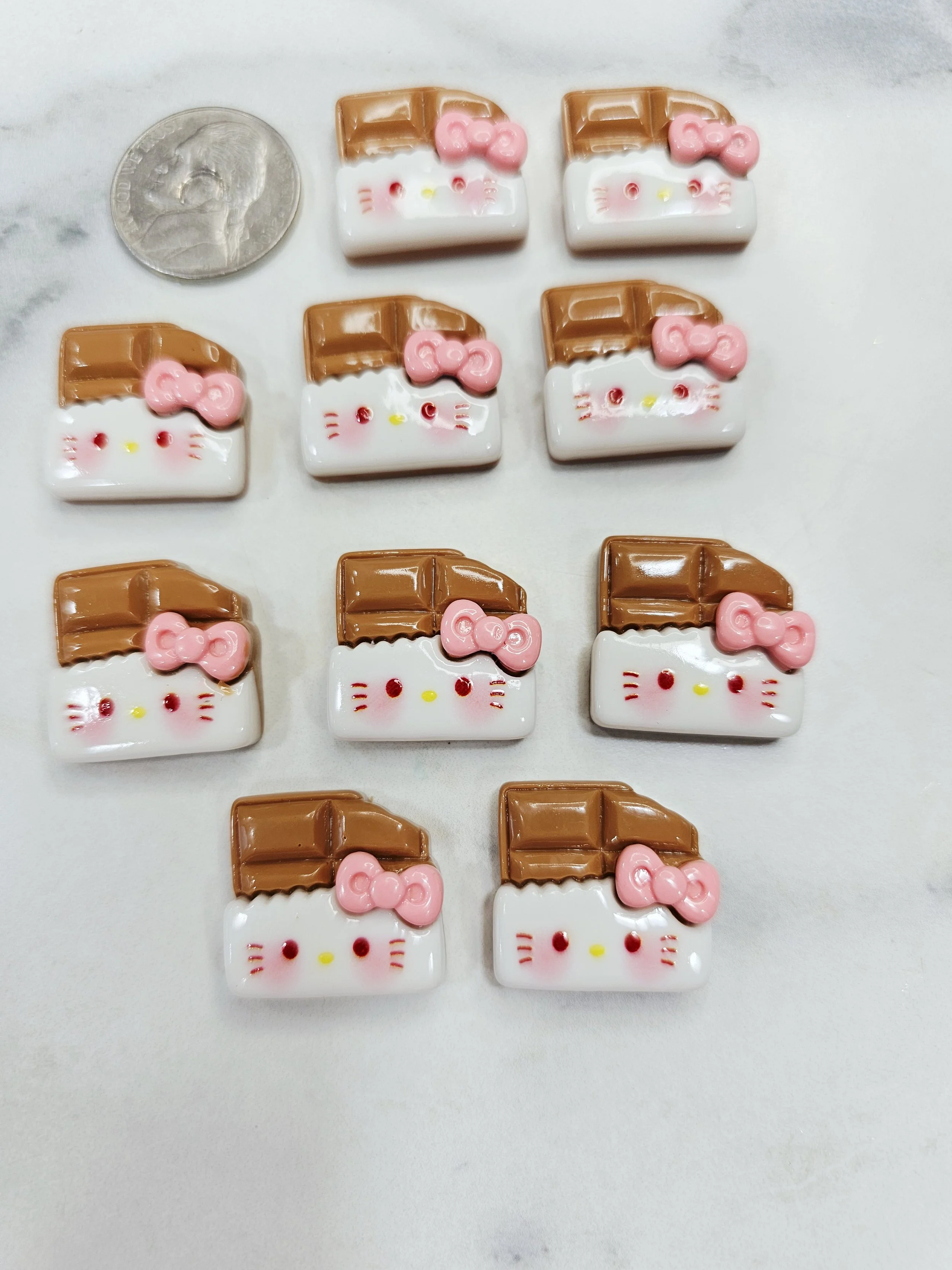 🐱🩷 Hello Kitty Candy Bar Cabachons 🩷🐱