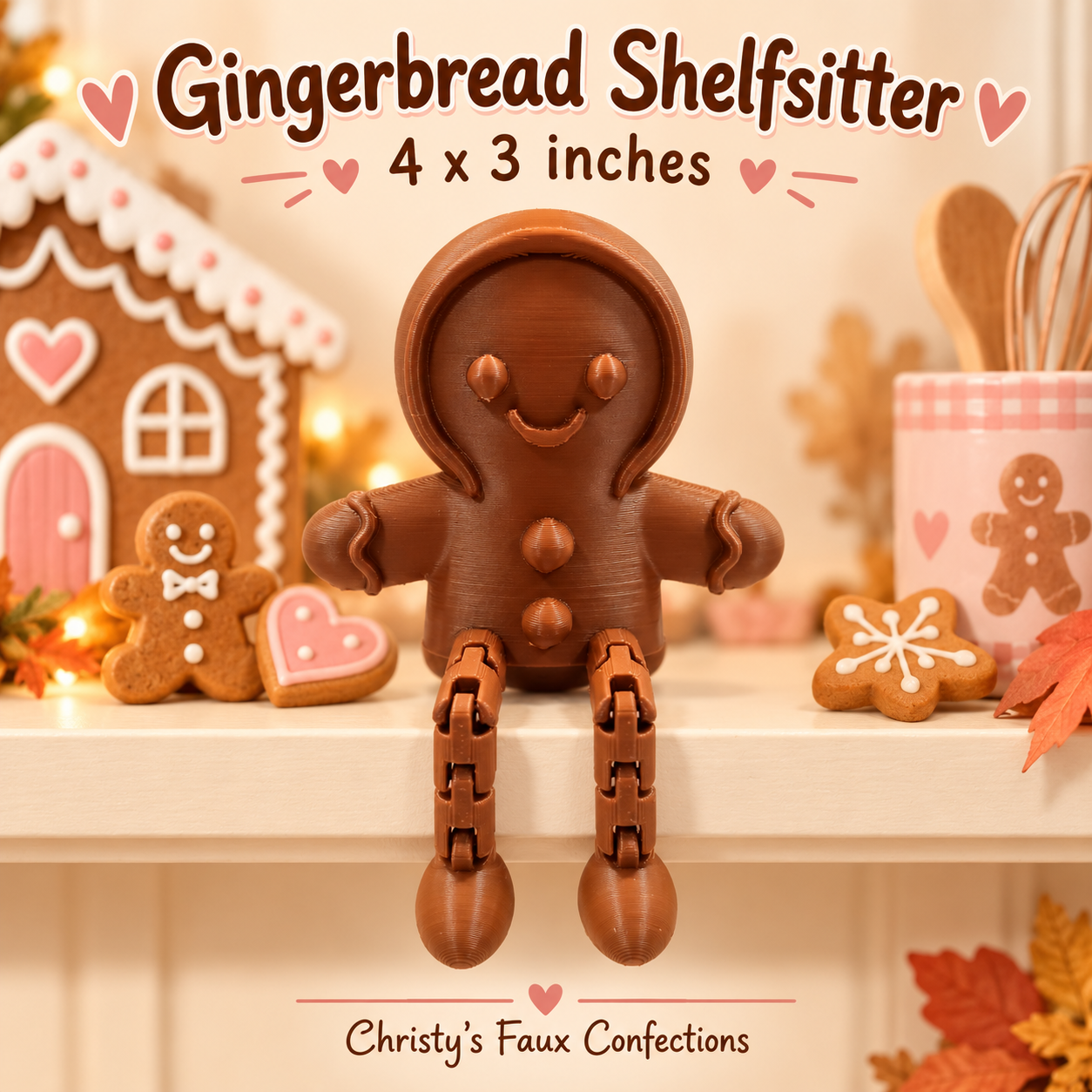 🤎 Gingerbread Shelfsitter🤎