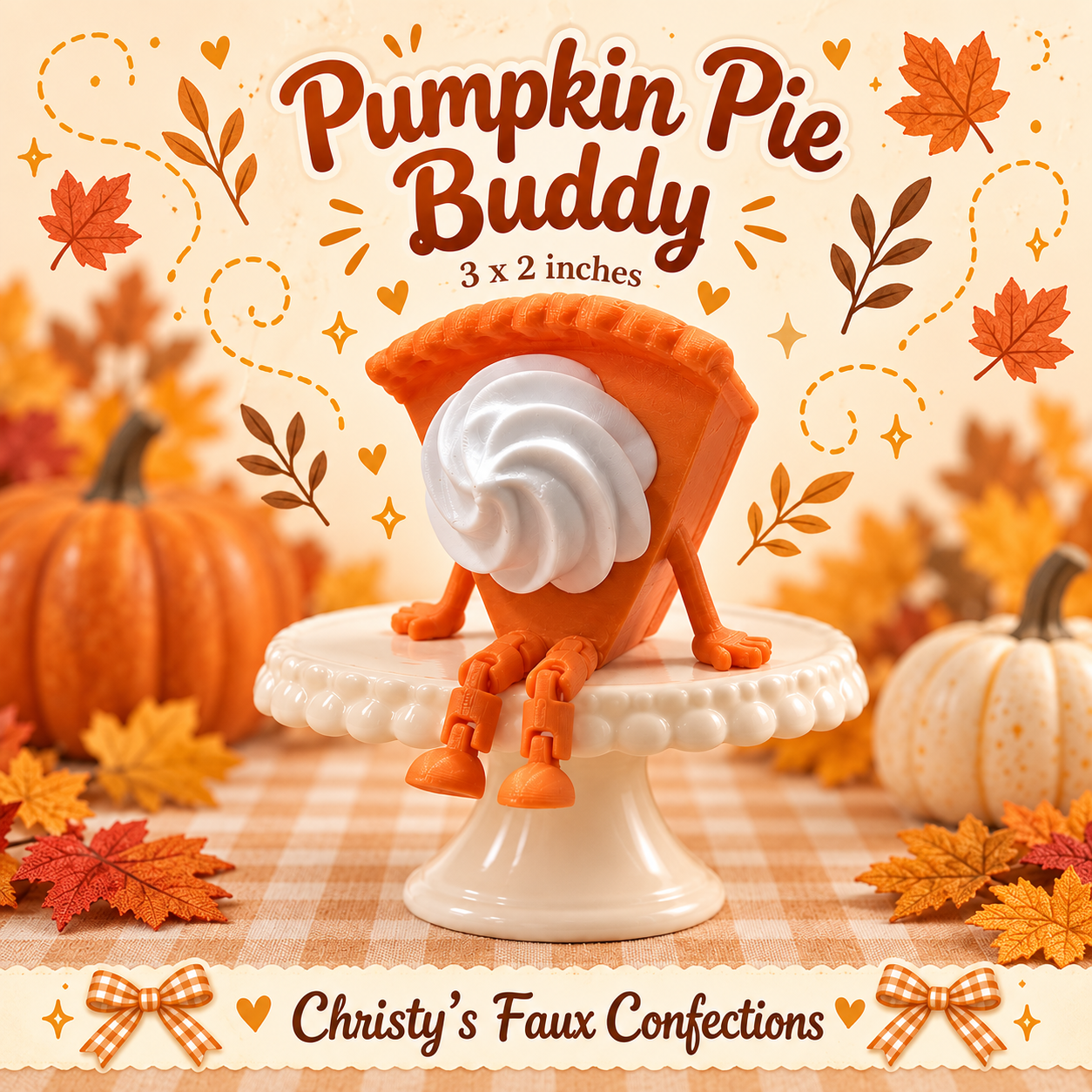 🧡🥧Pumpkin Pie Shelfsitter🥧🍰