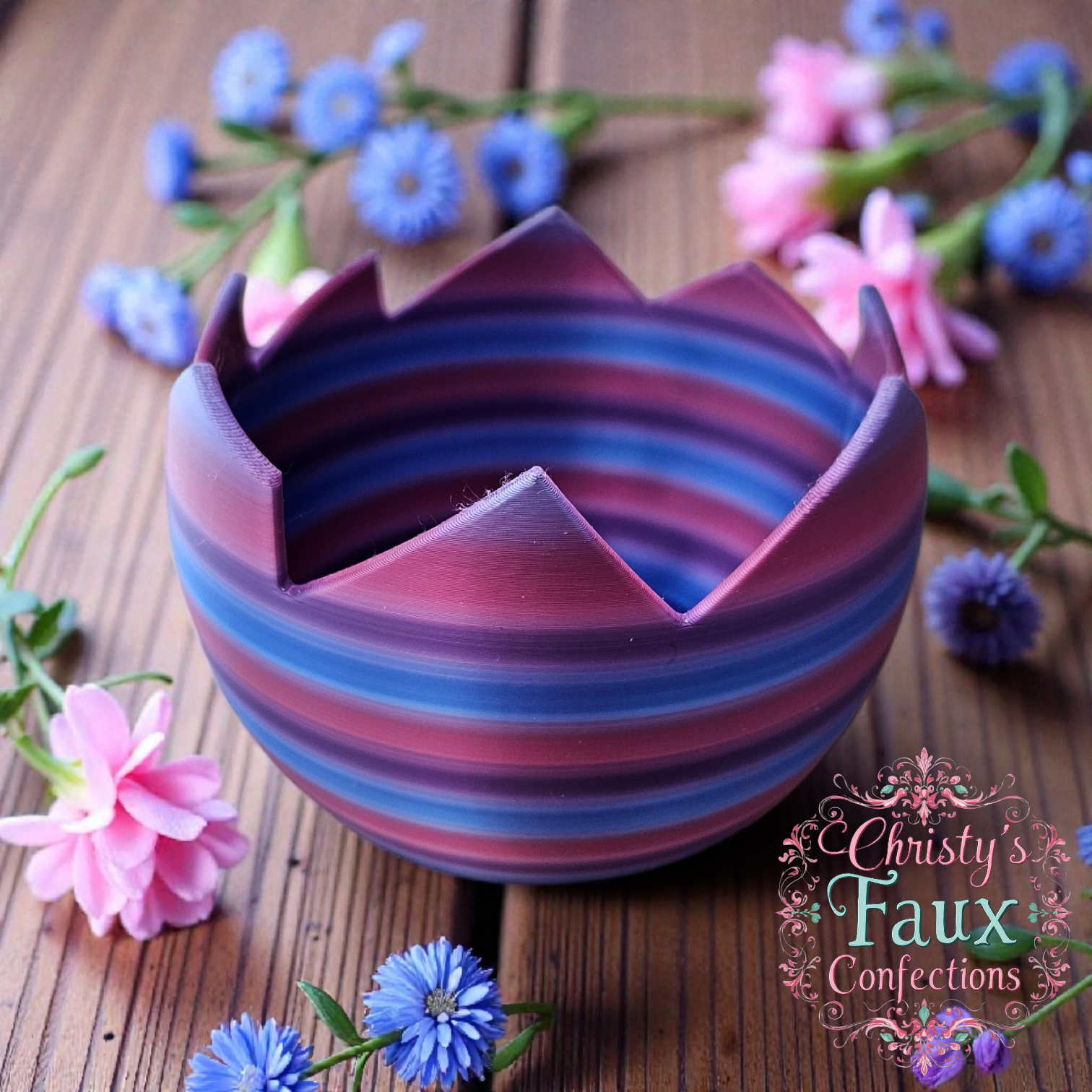 🐣💜Rainbow Cracked Egg Bowl💜🐣