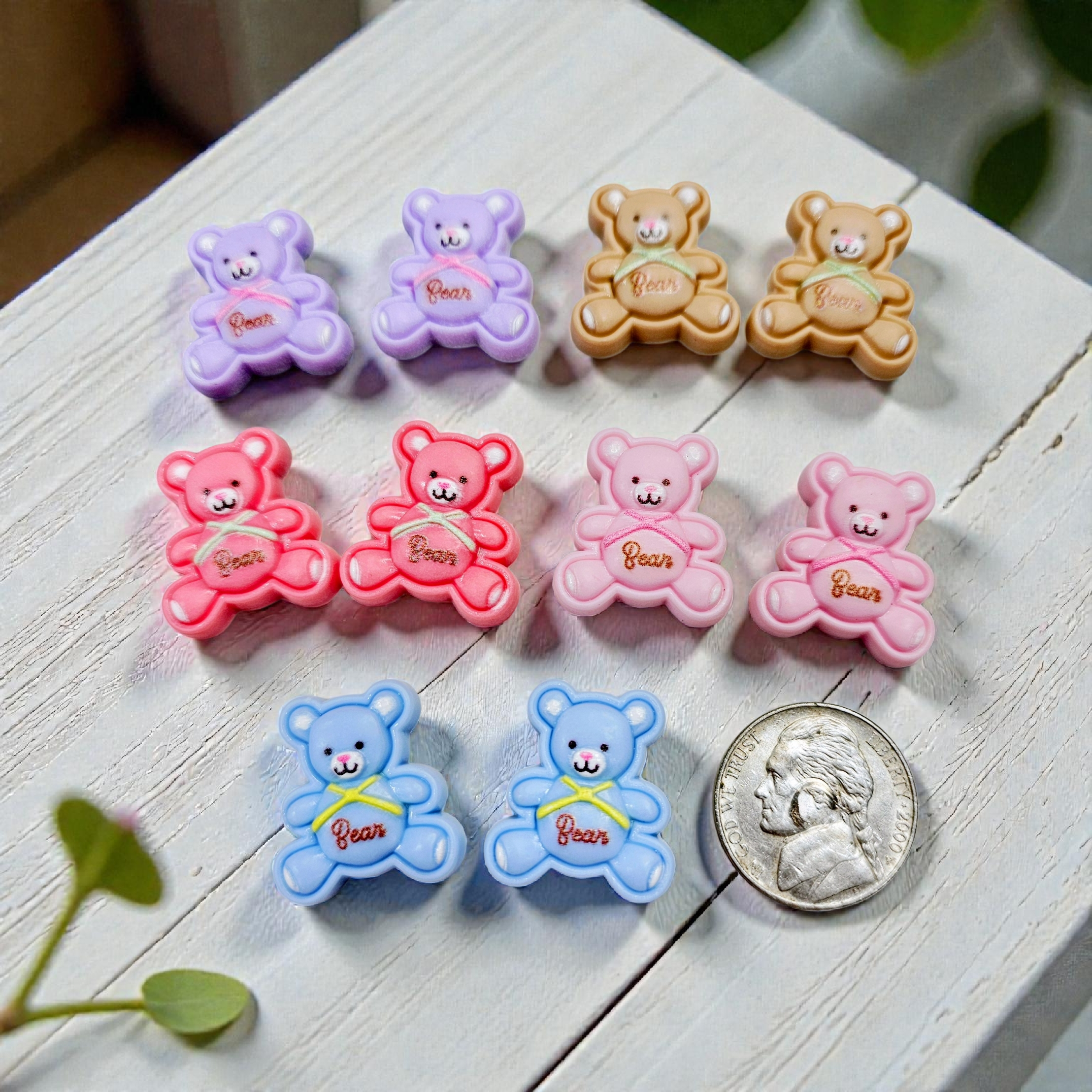 🩷🐻Pastel Bear Cabachons 🐻🩷
