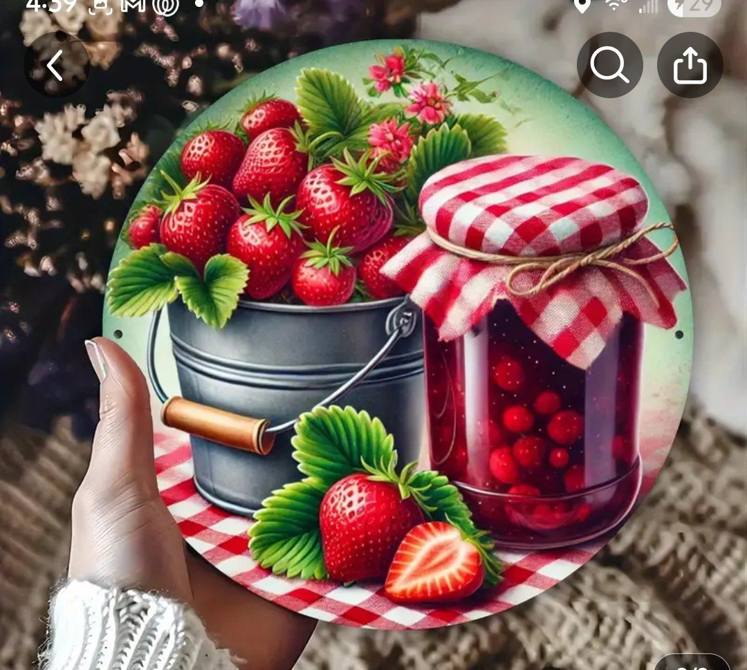 🍓Strawberry Jam Sign🍓