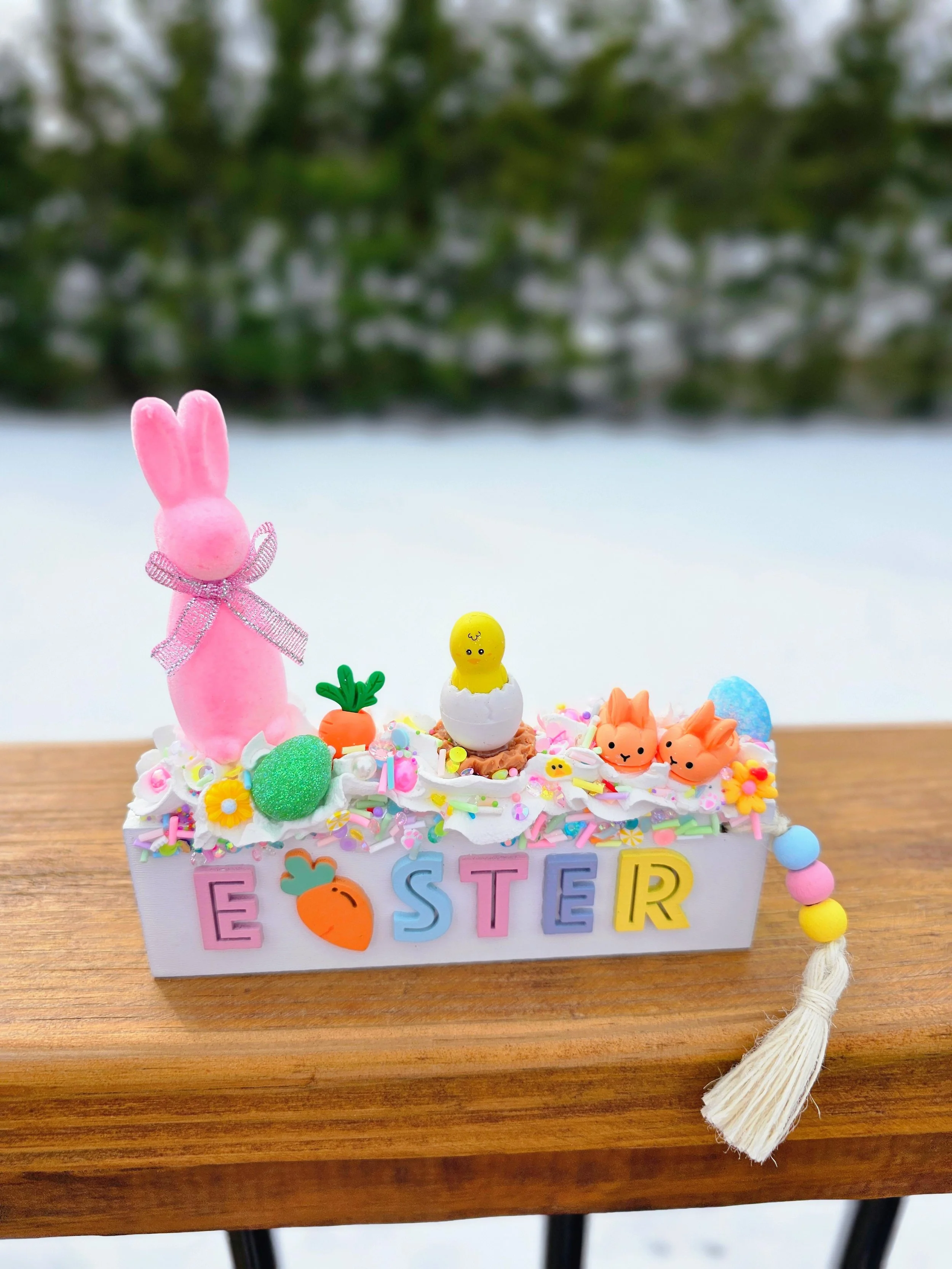 🩷🐰Wooden EASTER Sign🐰🩷