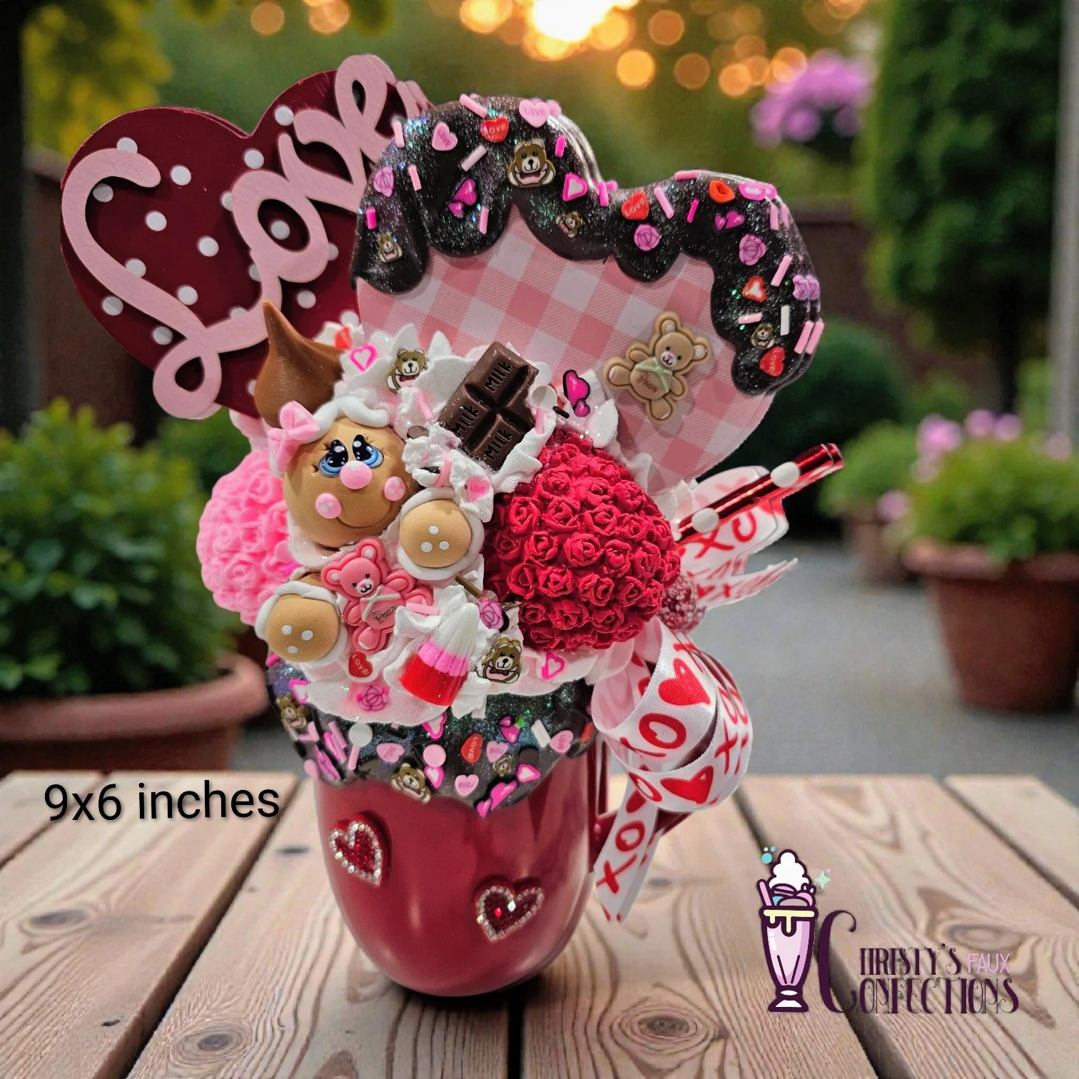 🤎💓🤎Gingerbread Valentines Mug🤎💓🤎