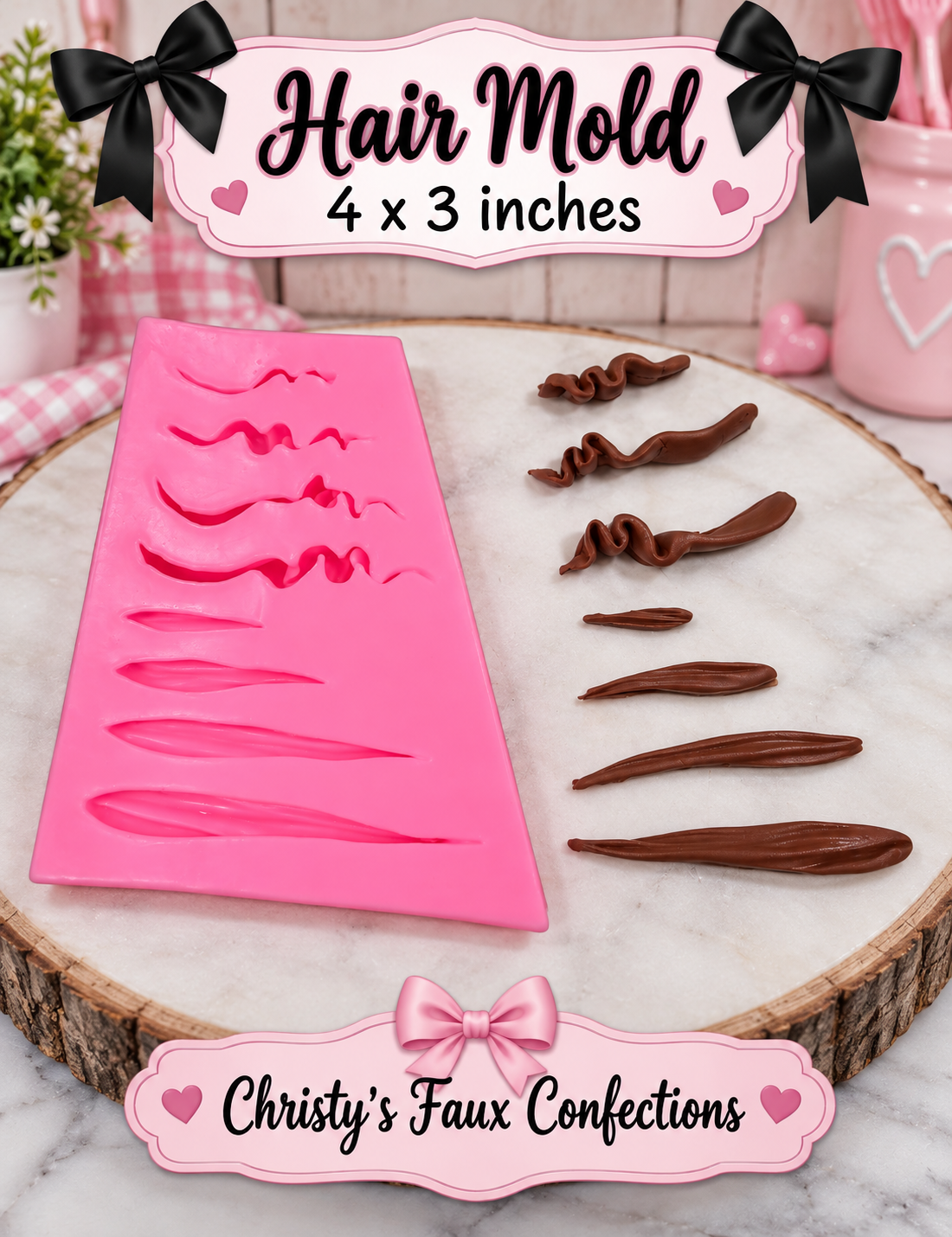 💇‍♀️ Silicone Hair Mold💇‍♀️