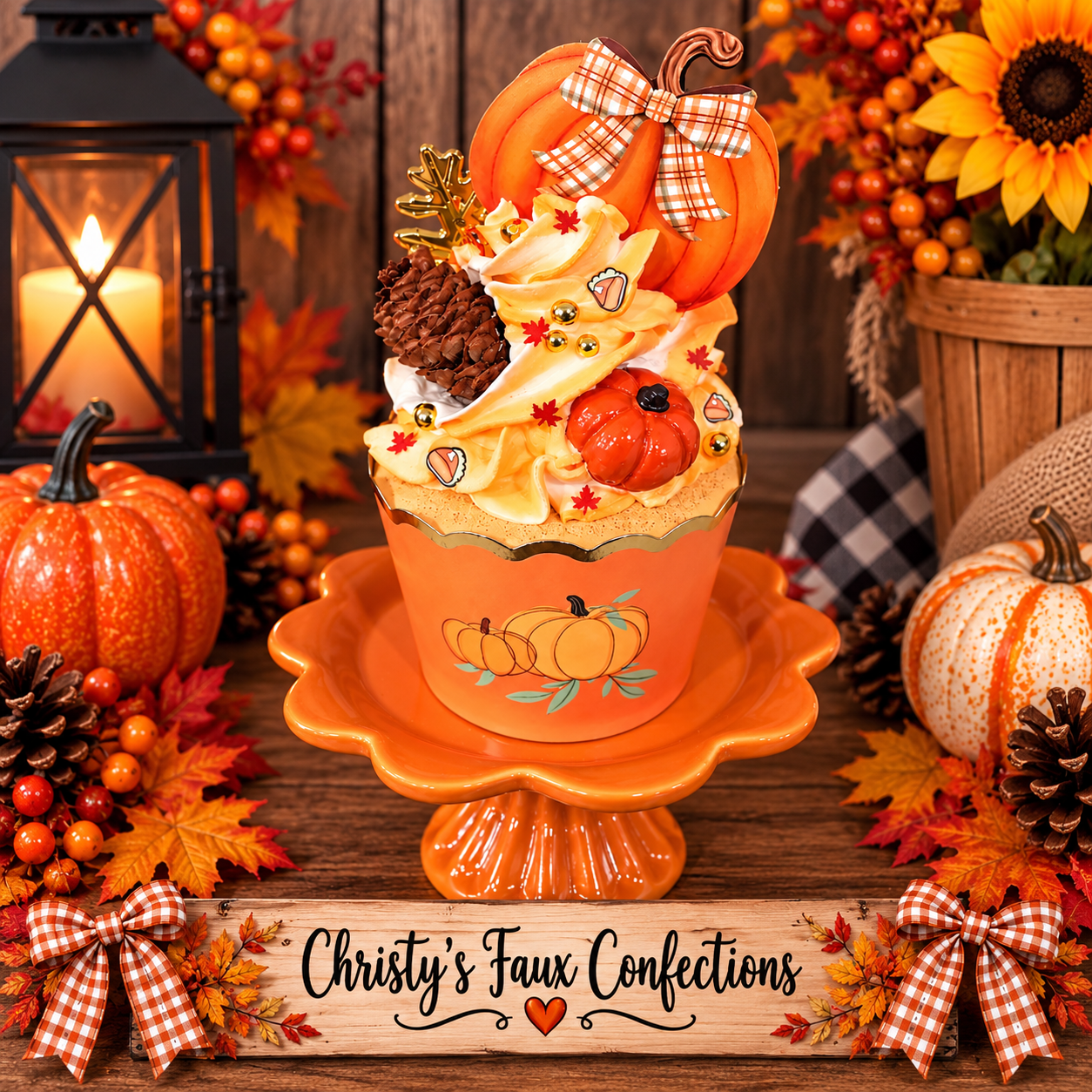 🍁🧁 Faux Fall Cupcakes 🧁🍁