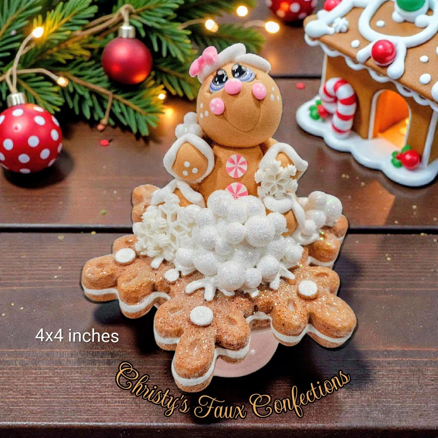 ❄️🤎Gingerbread Snowflake 🤎❄️