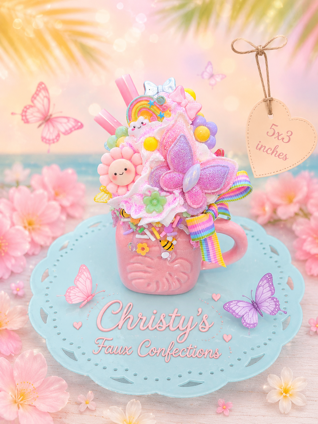 💐🦋Summertime Mini Mug🦋💐