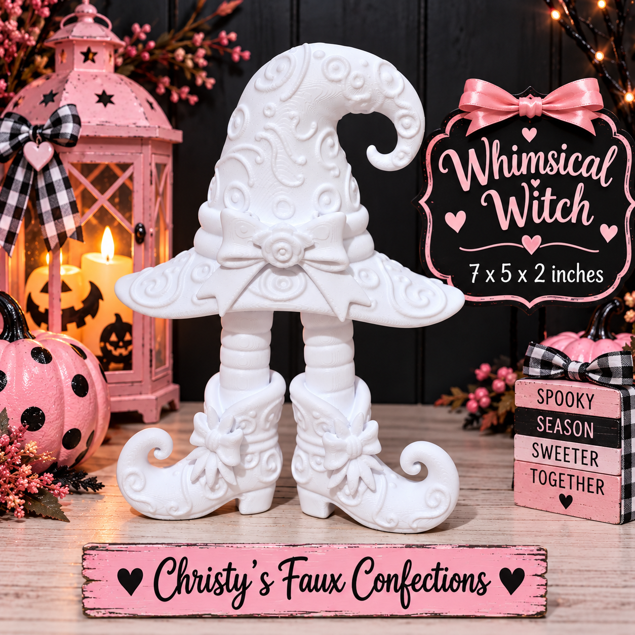 🤍🧙‍♀️DIY Blank Whimsical Witch 🧙‍♀️🤍