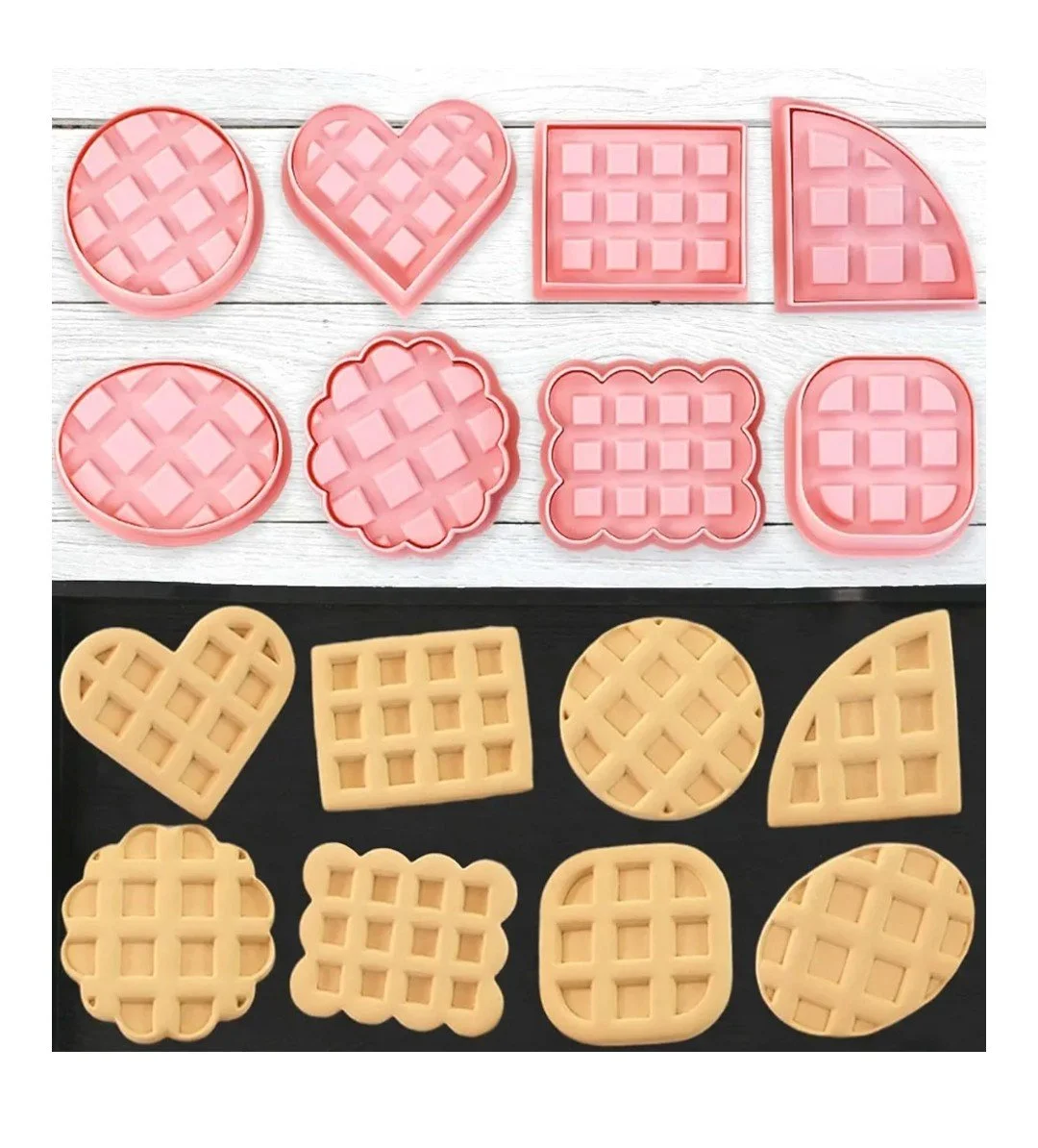 🧇8 pc Waffle Cutters Set🧇
