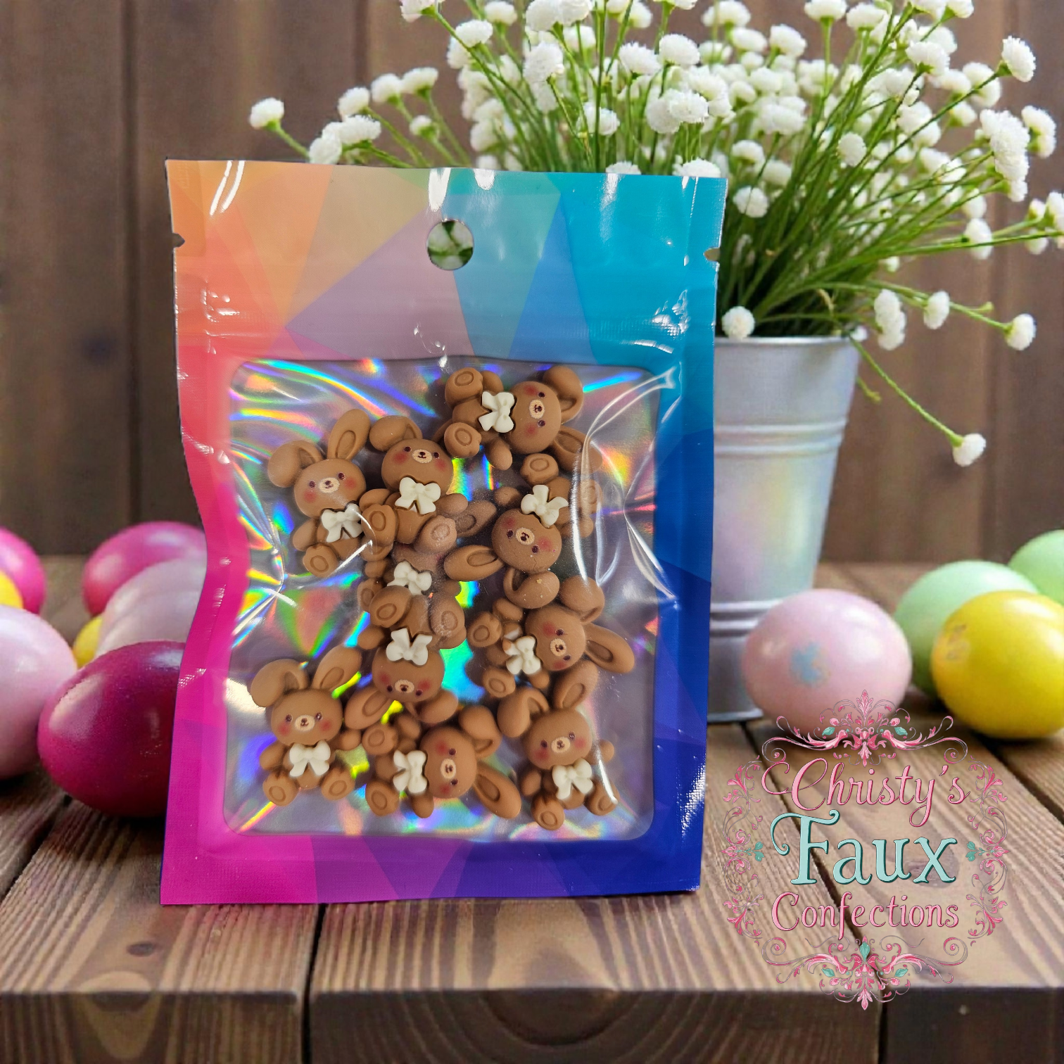 🐰🤎 Brown Bunny Cabochons 🤎🐰