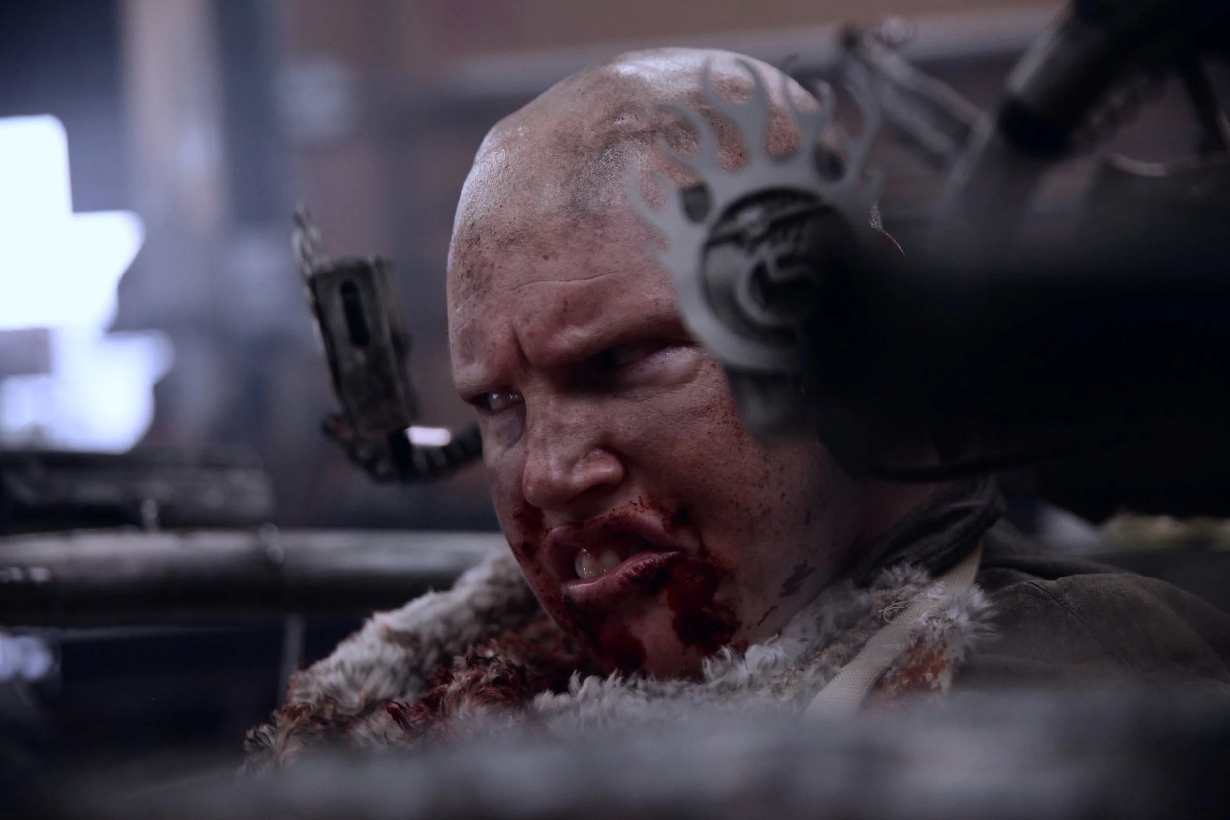 My face, doing a scary side eye in utter rage