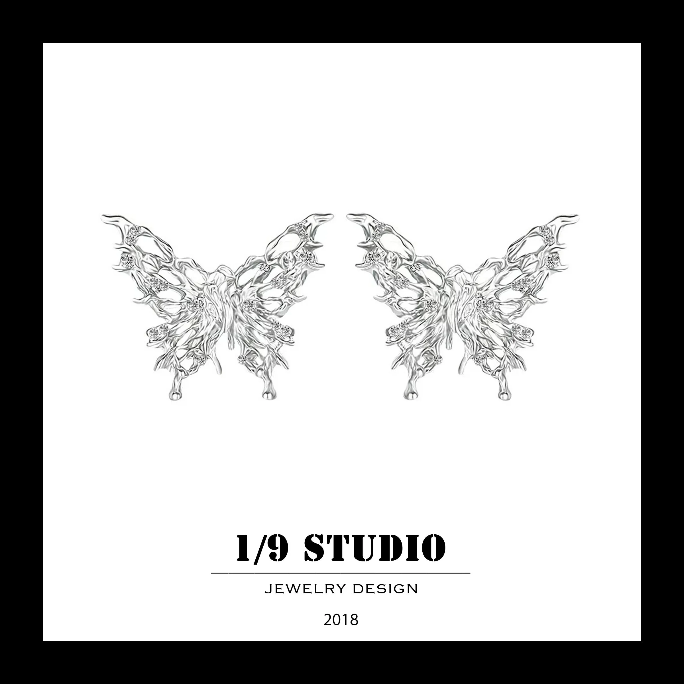 1/9 Studio Sterling Silver Earring
