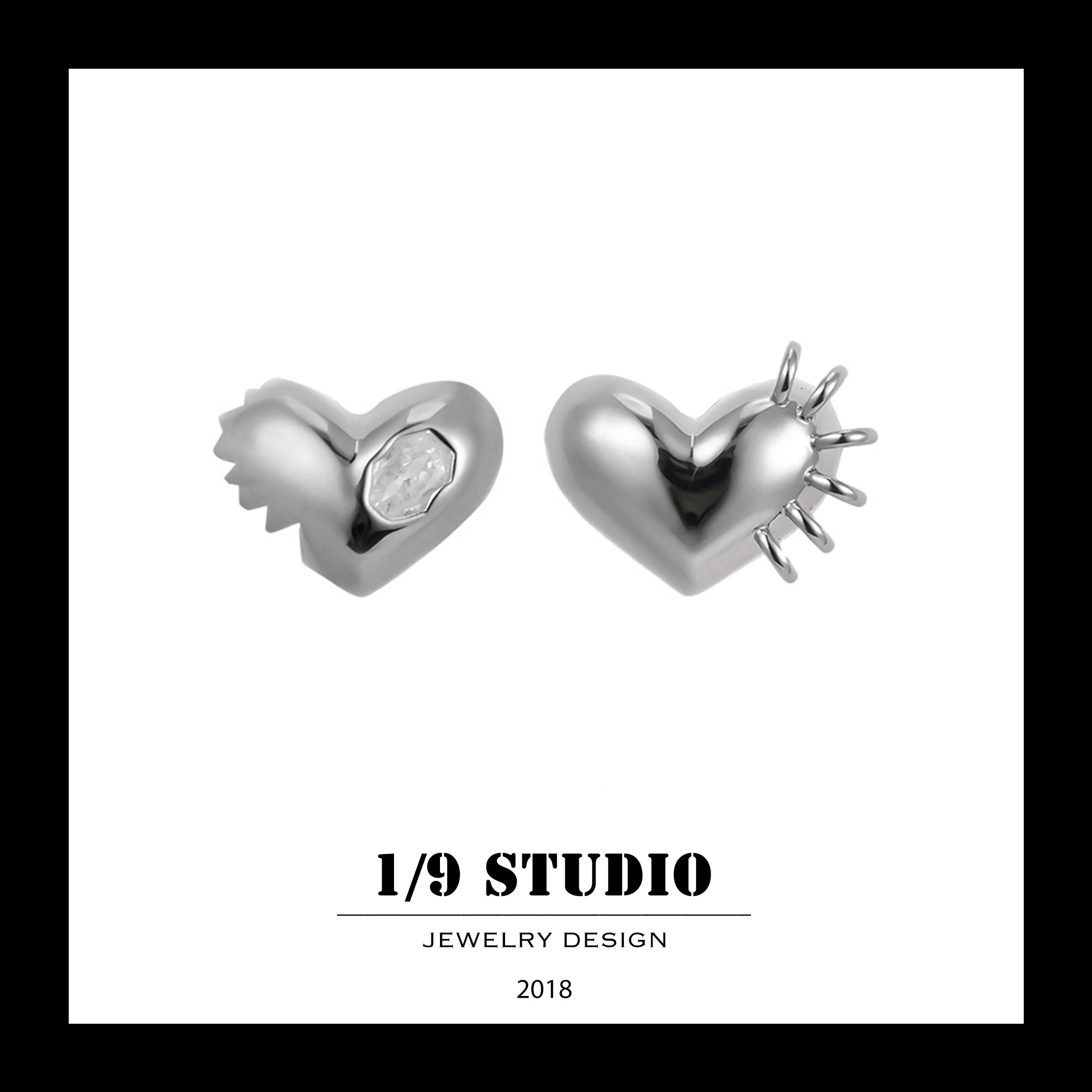 1/9 Studio Sterling Silver Earring