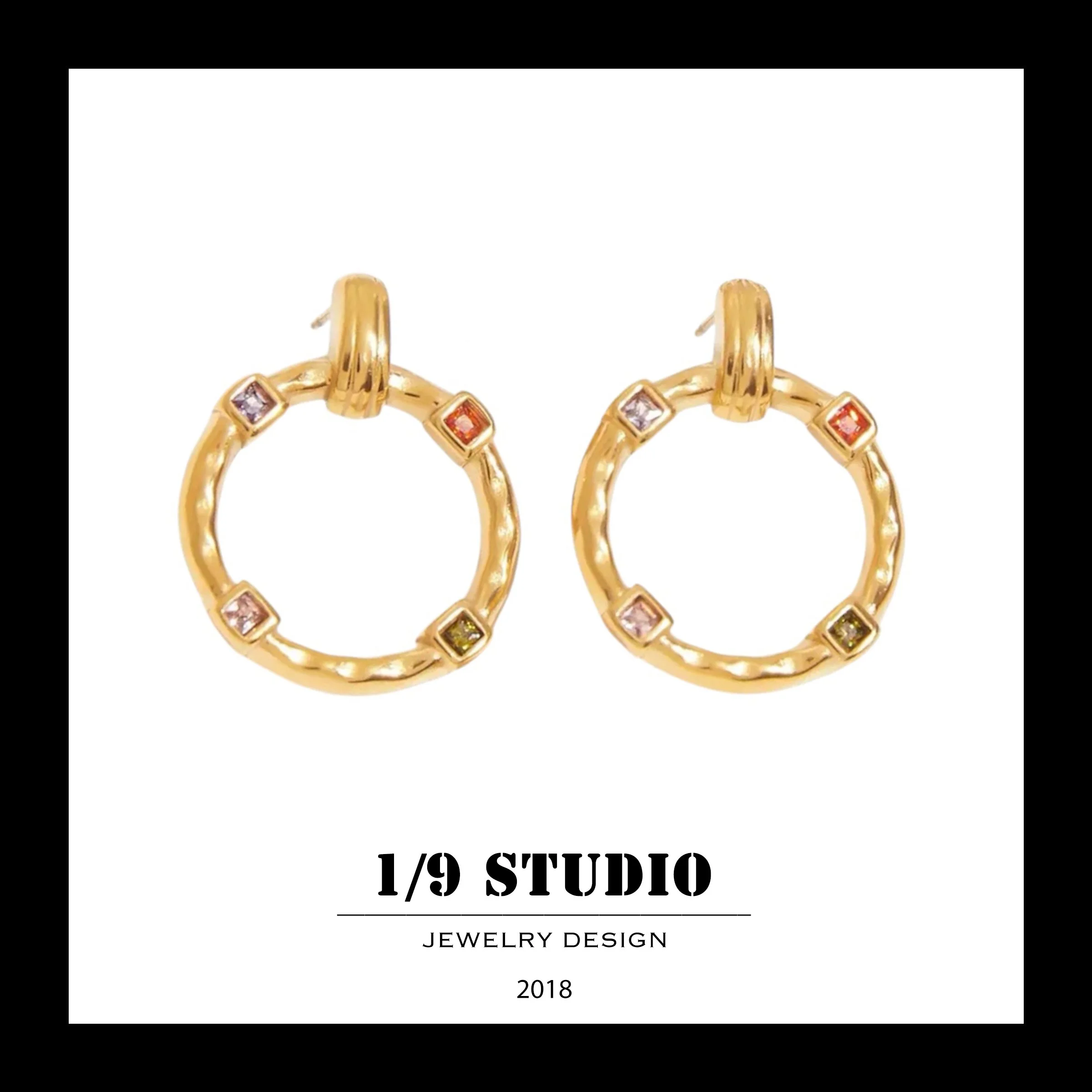 1/9 Studio Gold Filled Earring