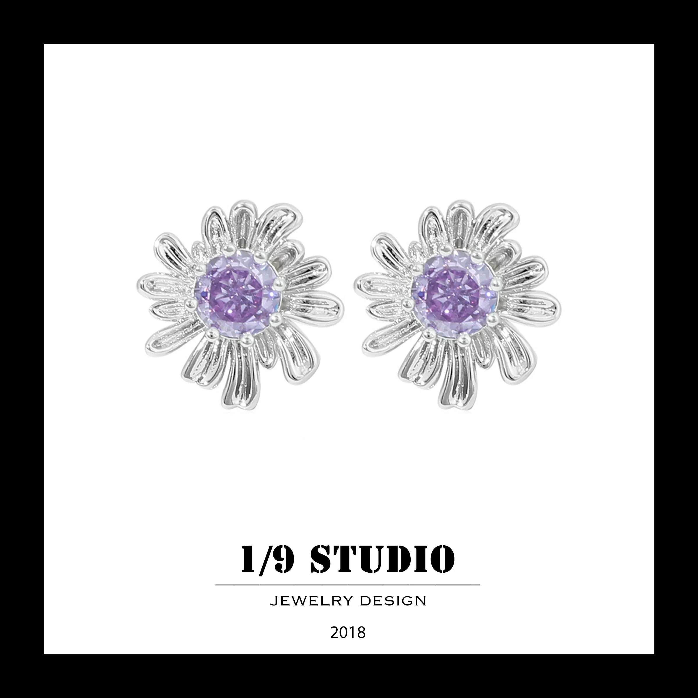 1/9 Studio Sterling Silver Earring