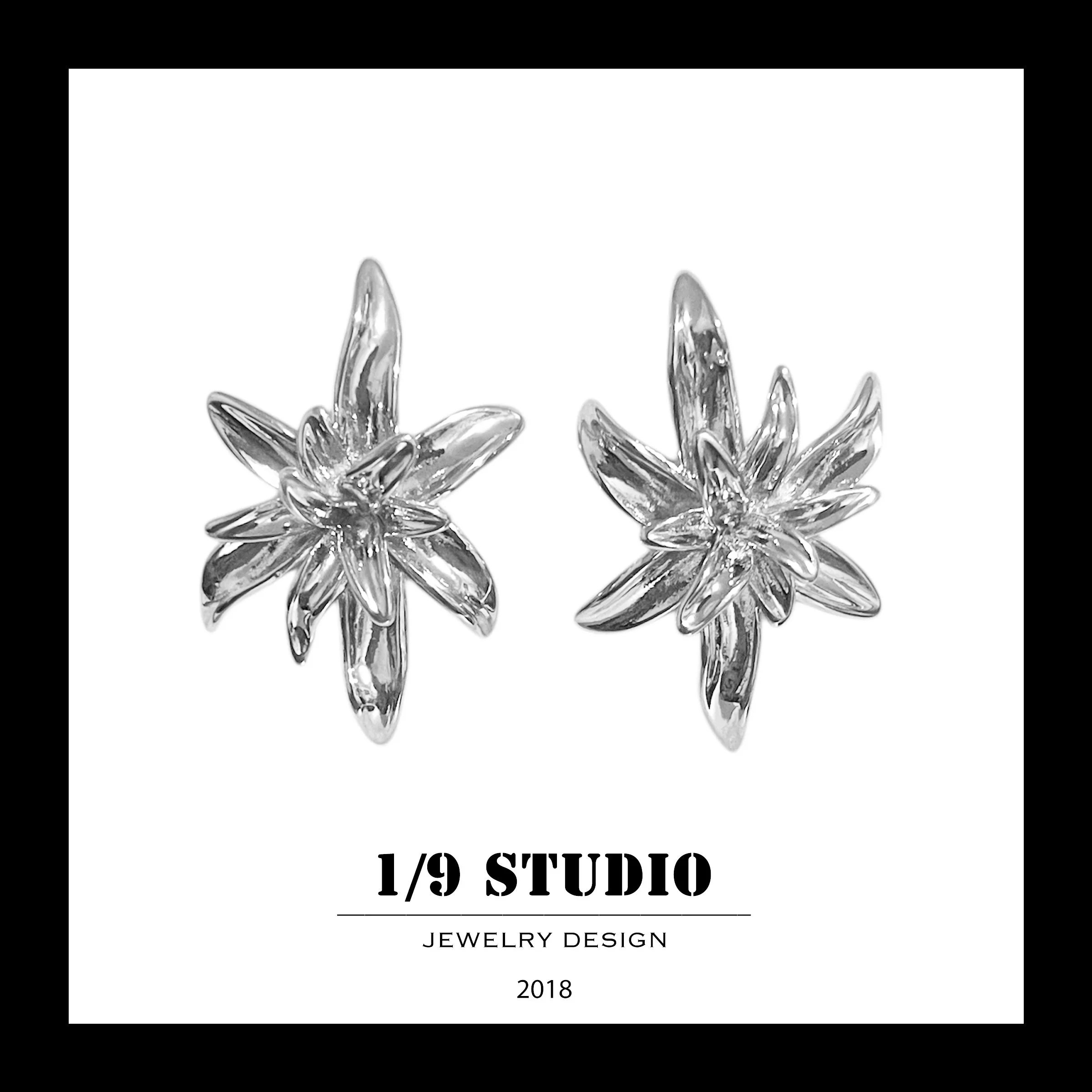 1/9 Studio Sterling Silver Earring